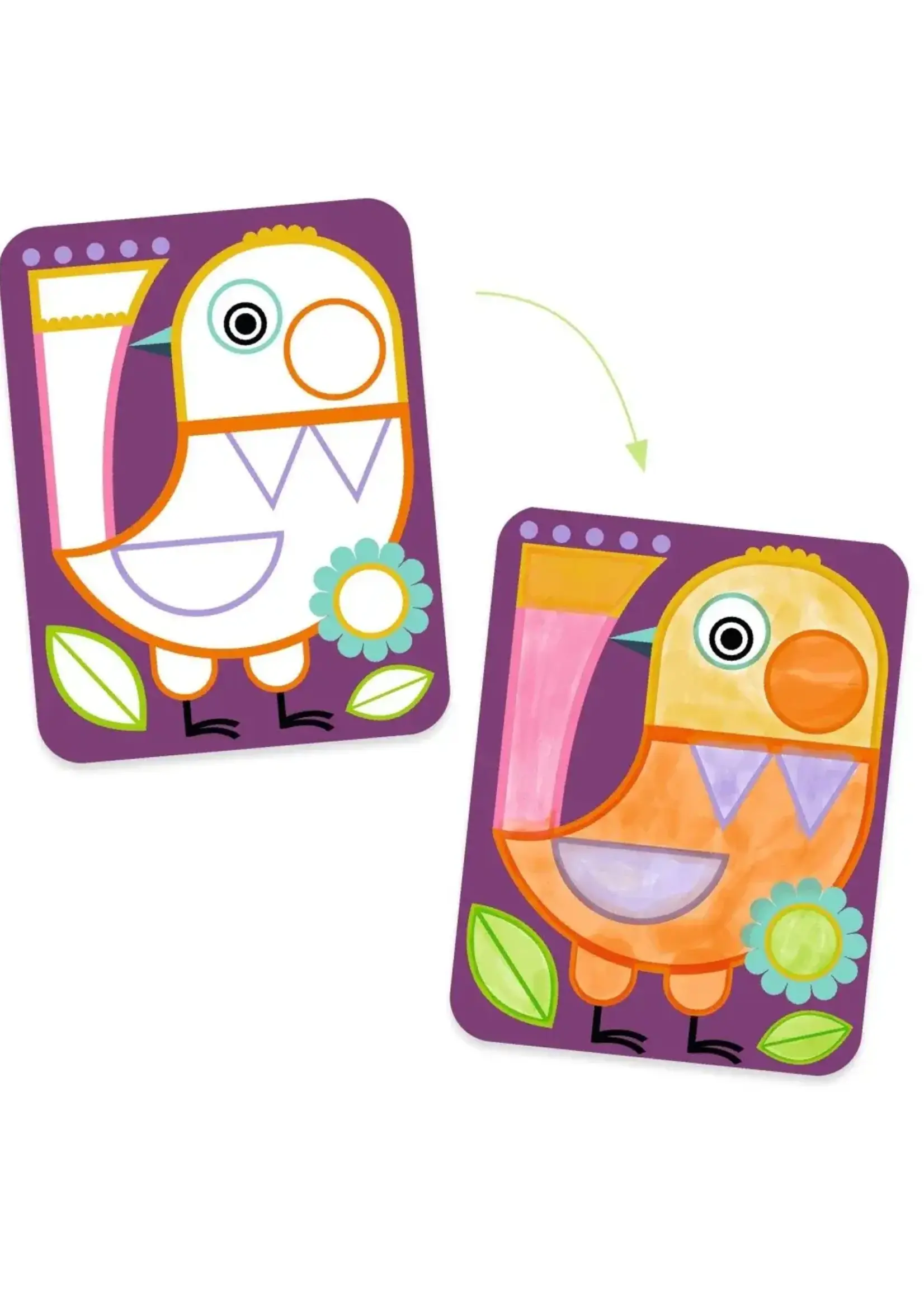 Djeco Djeco - schilderen met een pallet, bolle wangetjes