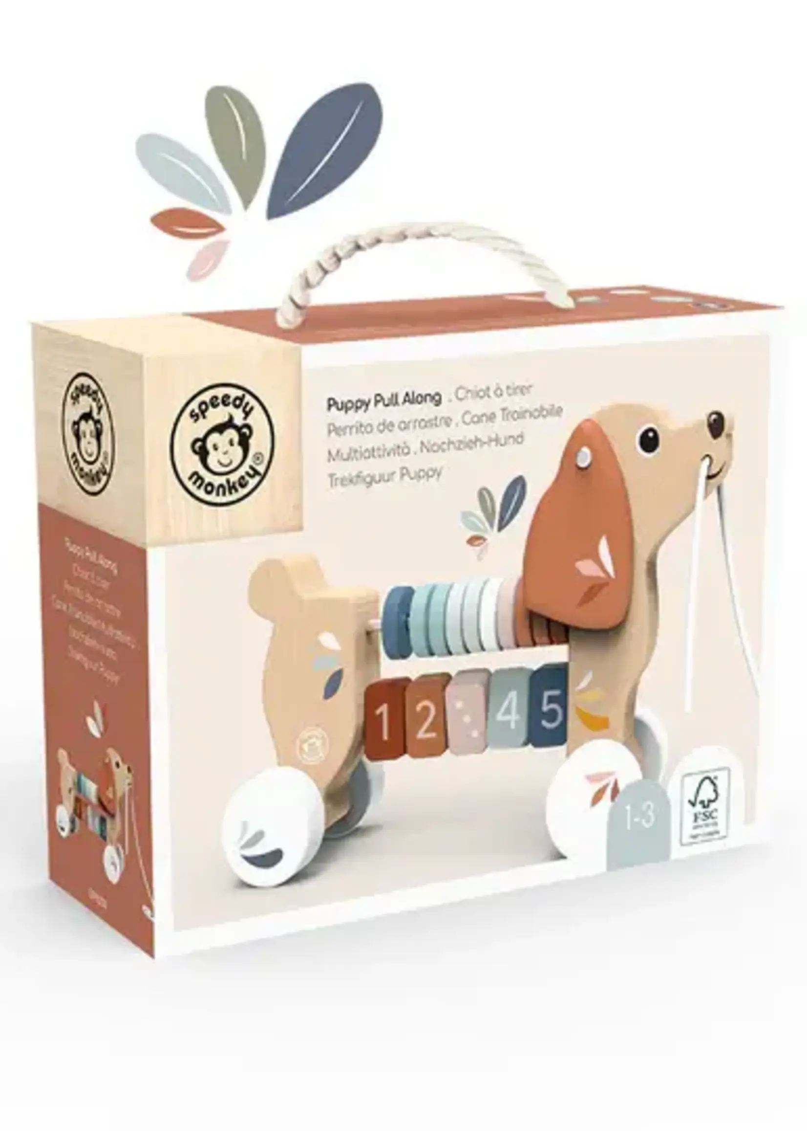 Speedy monkey Speedy monkey - Trekfiguur puppy