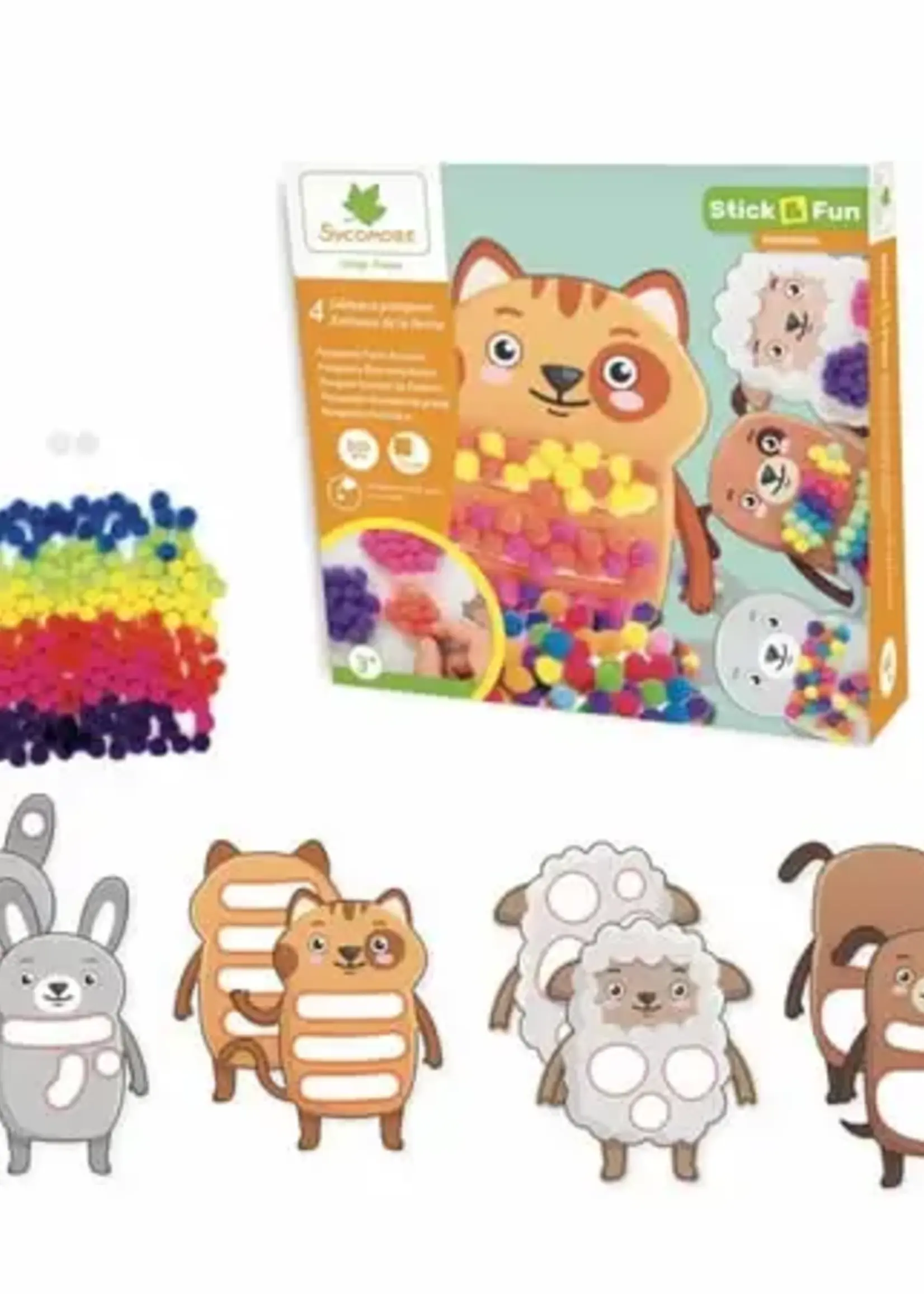 Sycomore Sycomore - Pompons boerderijdieren