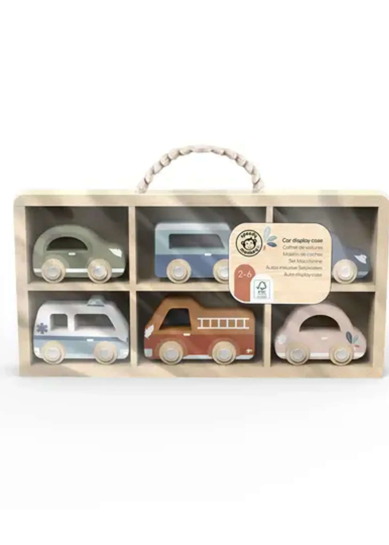 Speedy monkey Speedy monkey - voertuigen set