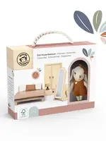Speedy monkey Speedy monkey - poppenhuis slaapkamer + 1 figuur