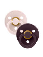 Bibs Bibs - round size 2 petal/plum