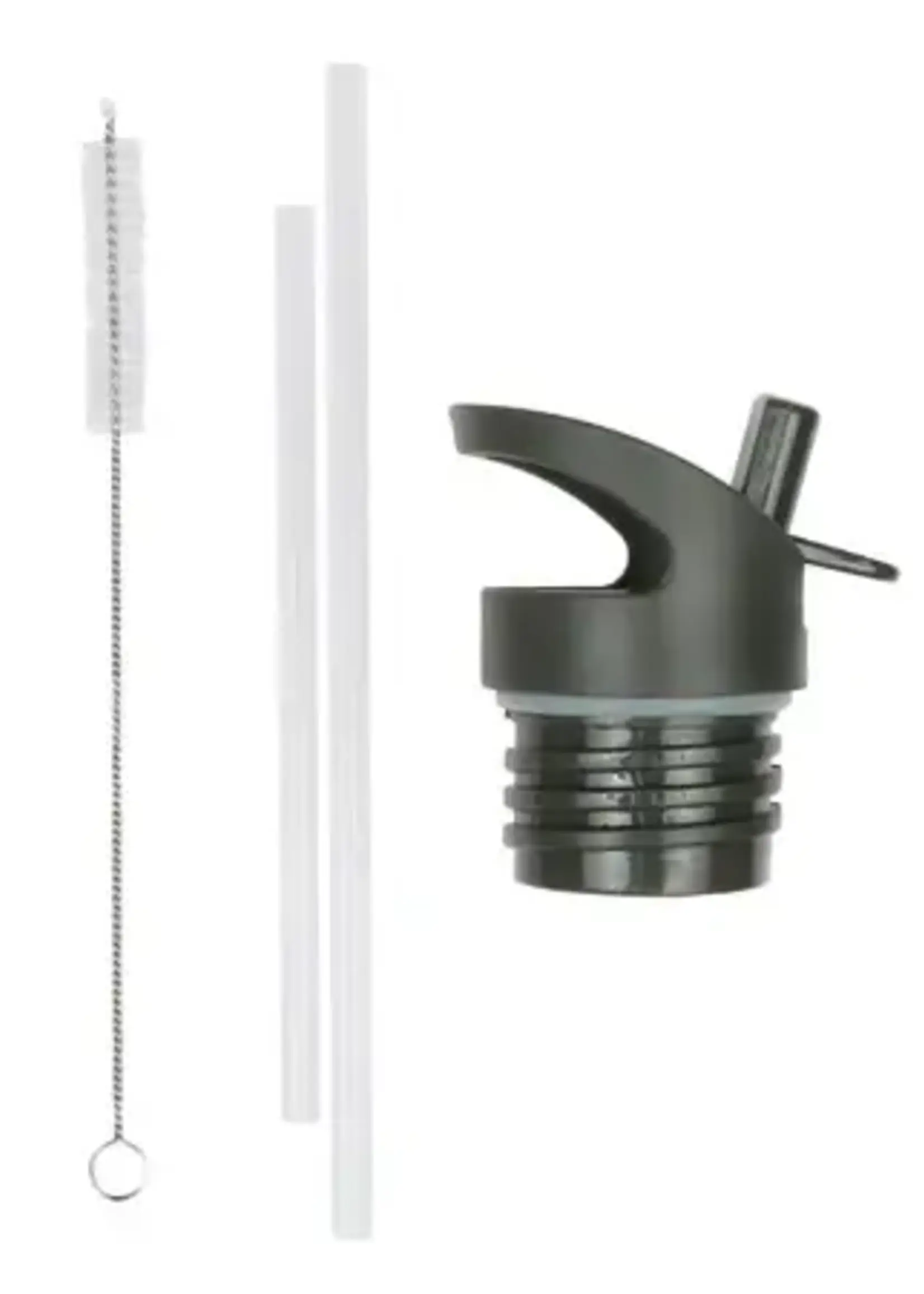 A Little Lovely Company LLC - Dop, rietje & borstel set: Savanne