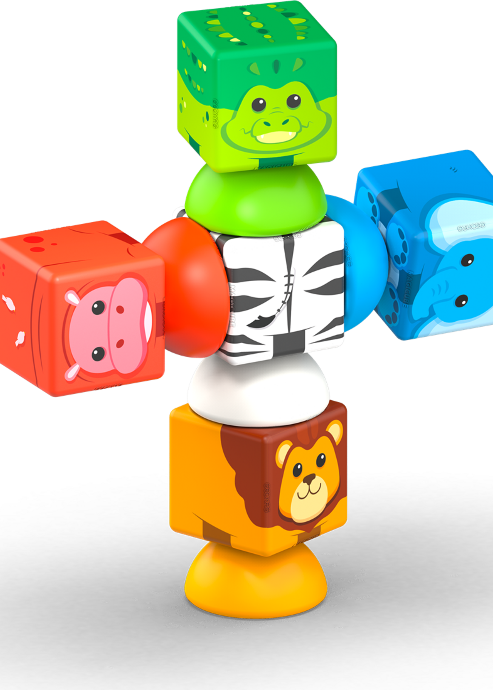 Geomag Geomag - magicube stacking safari 10-delig