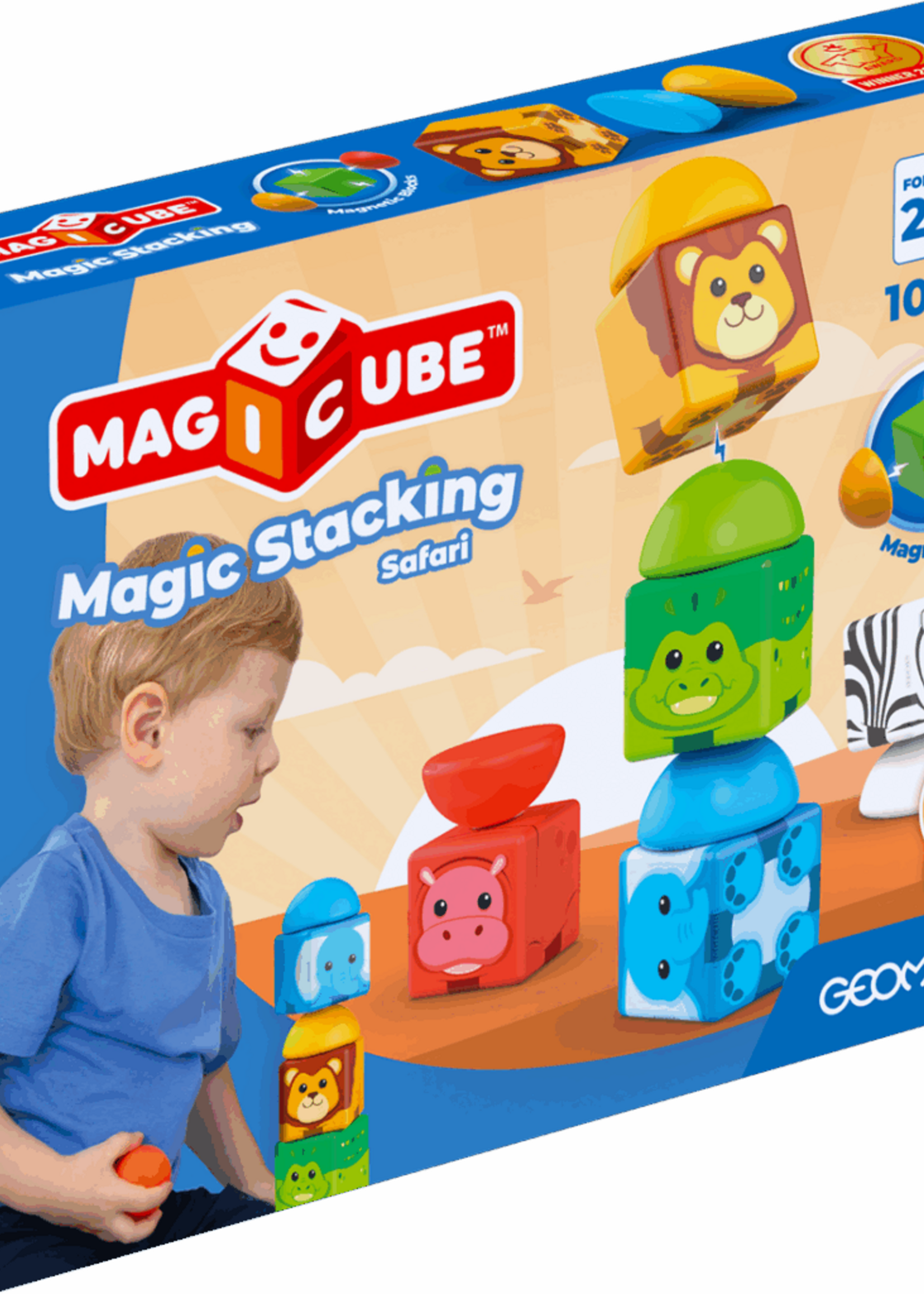 Geomag Geomag - magicube stacking safari 10-delig