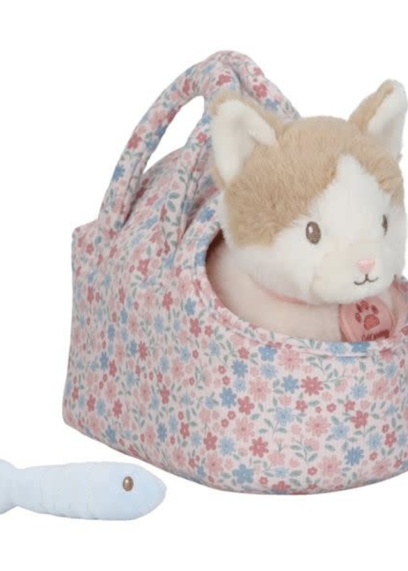 Little Dutch Little Dutch - knuffelkat Marley in tas