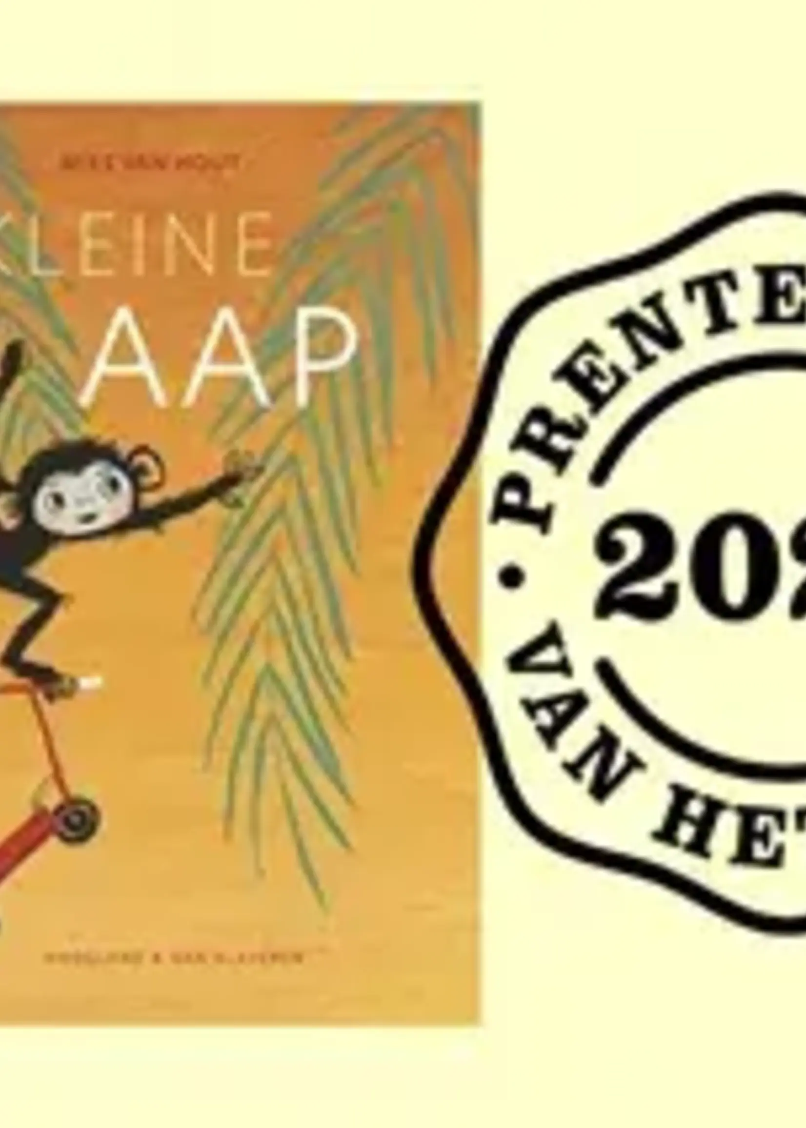 Hoogland & van Klaveren Prentenboek van het jaar 2026 Kleine Aap