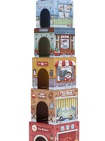 Little Dutch Little Dutcht - stapelblokken met auto's