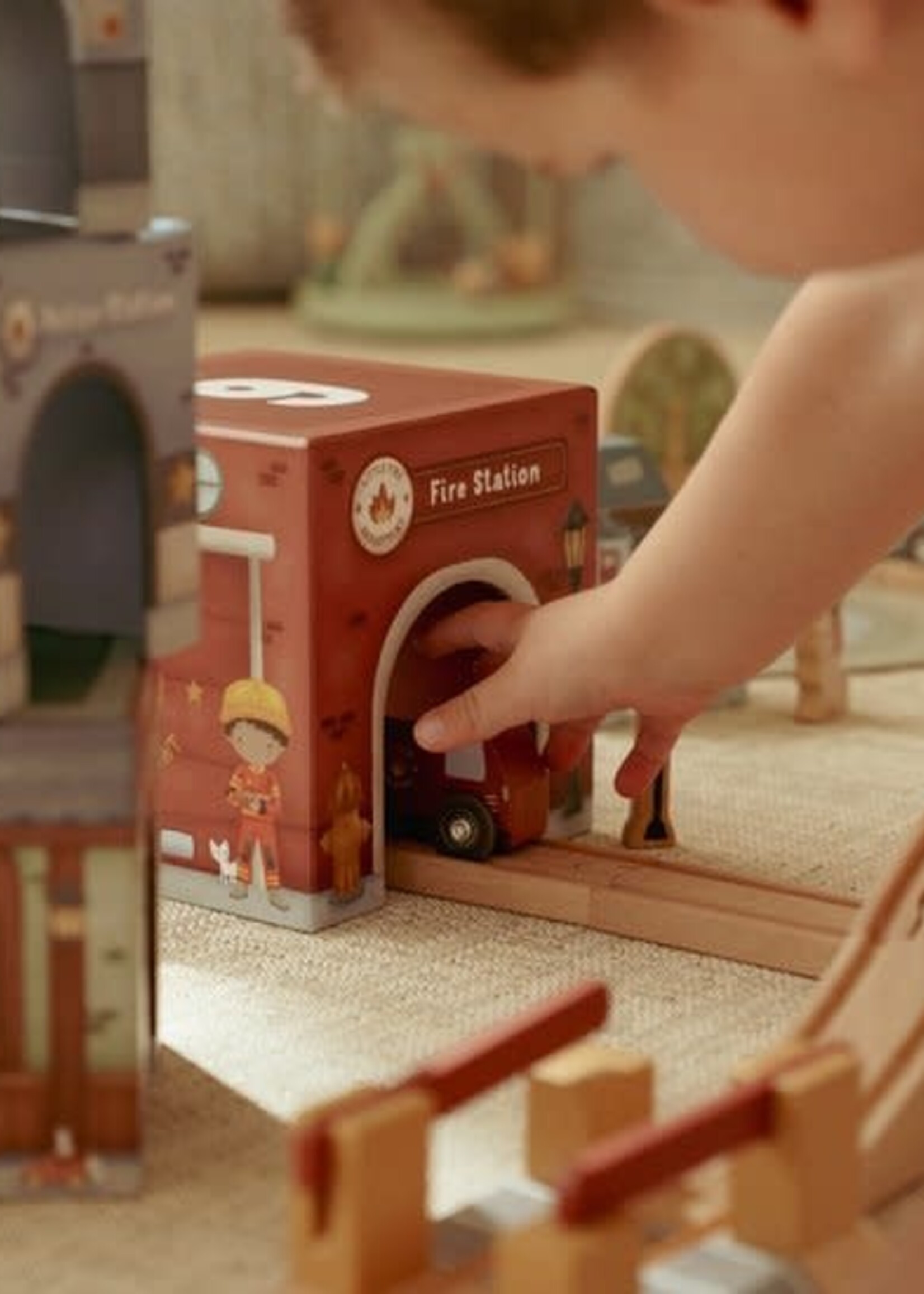 Little Dutch Little Dutcht - stapelblokken met auto's