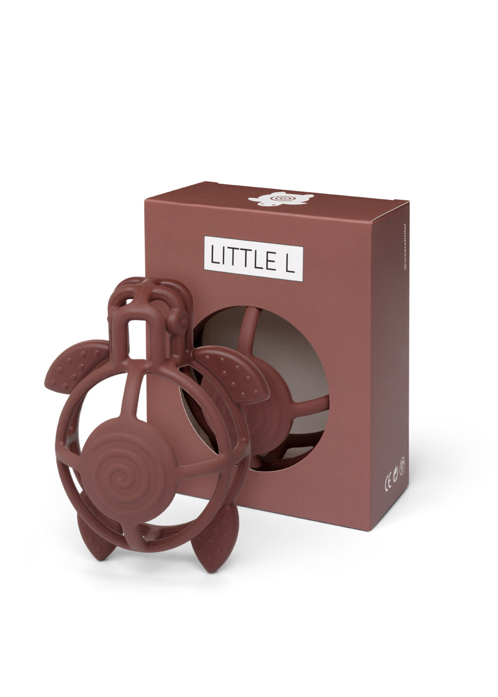 little L Little L - bijtring schildpad bruin