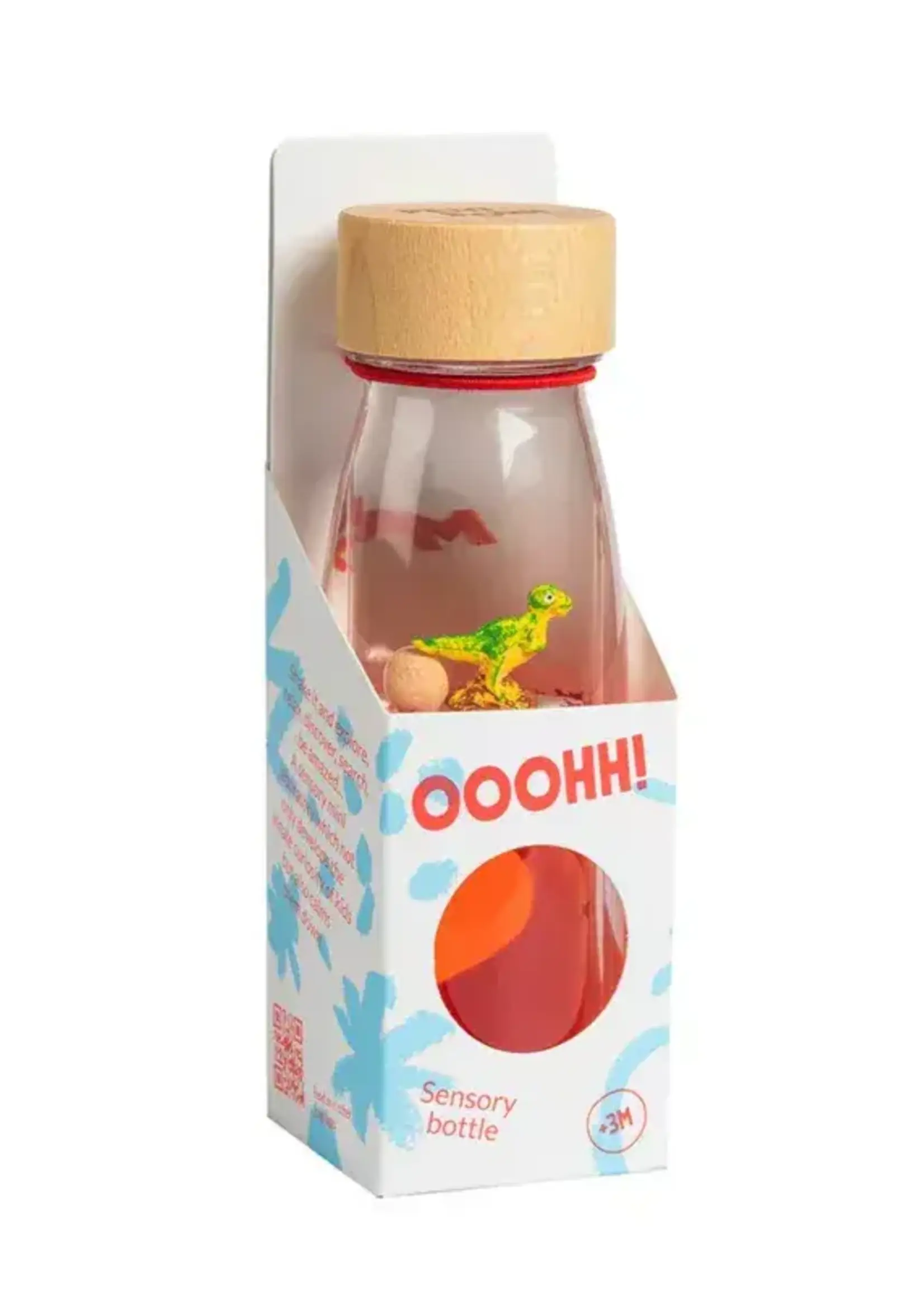 Petit Boum Petit Boum - sensorische fles t-rex