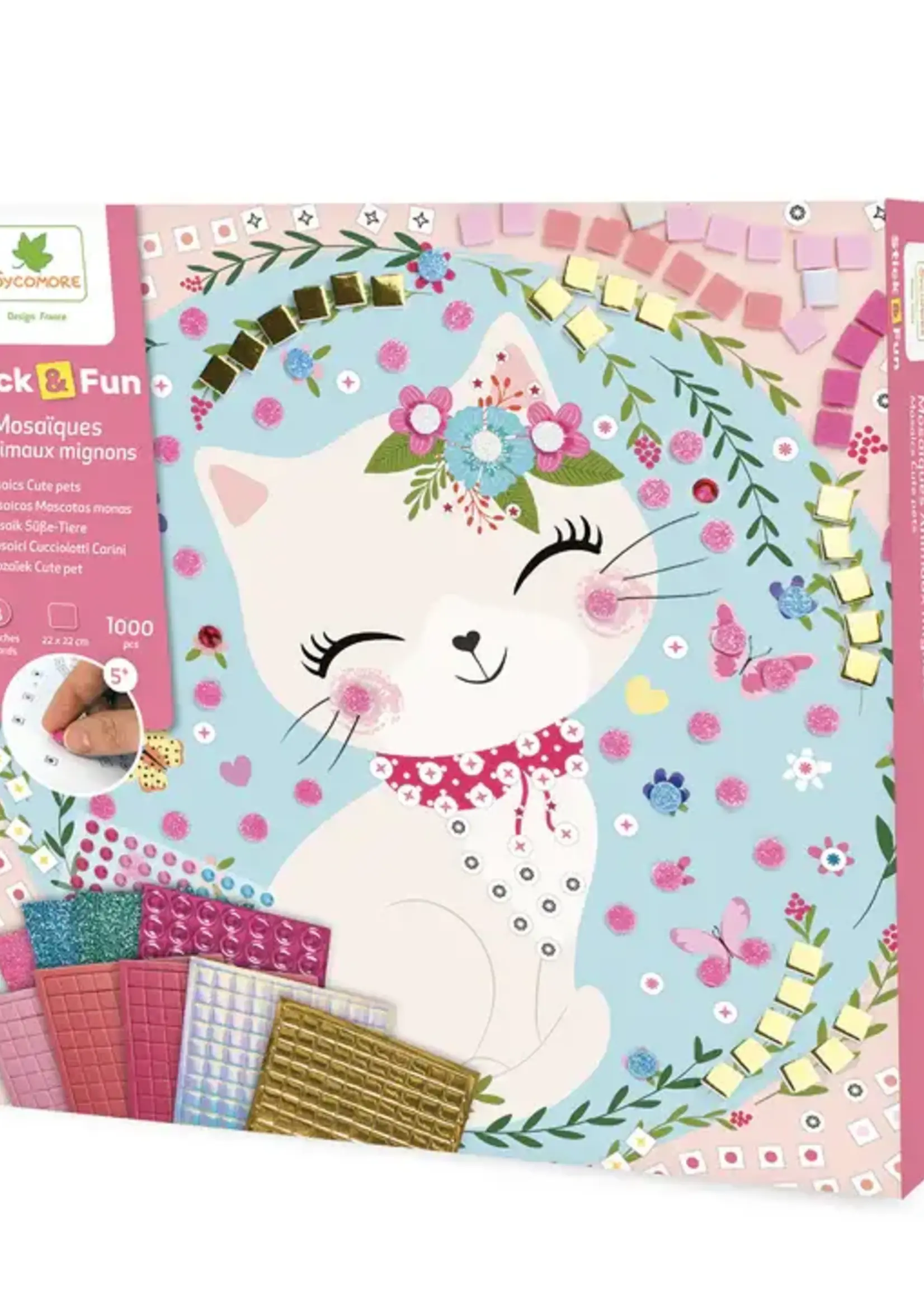 Sycomore Sycomore - mozaiek schattige dieren