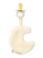 Little Dutch Little Dutch - speendoekje maan white