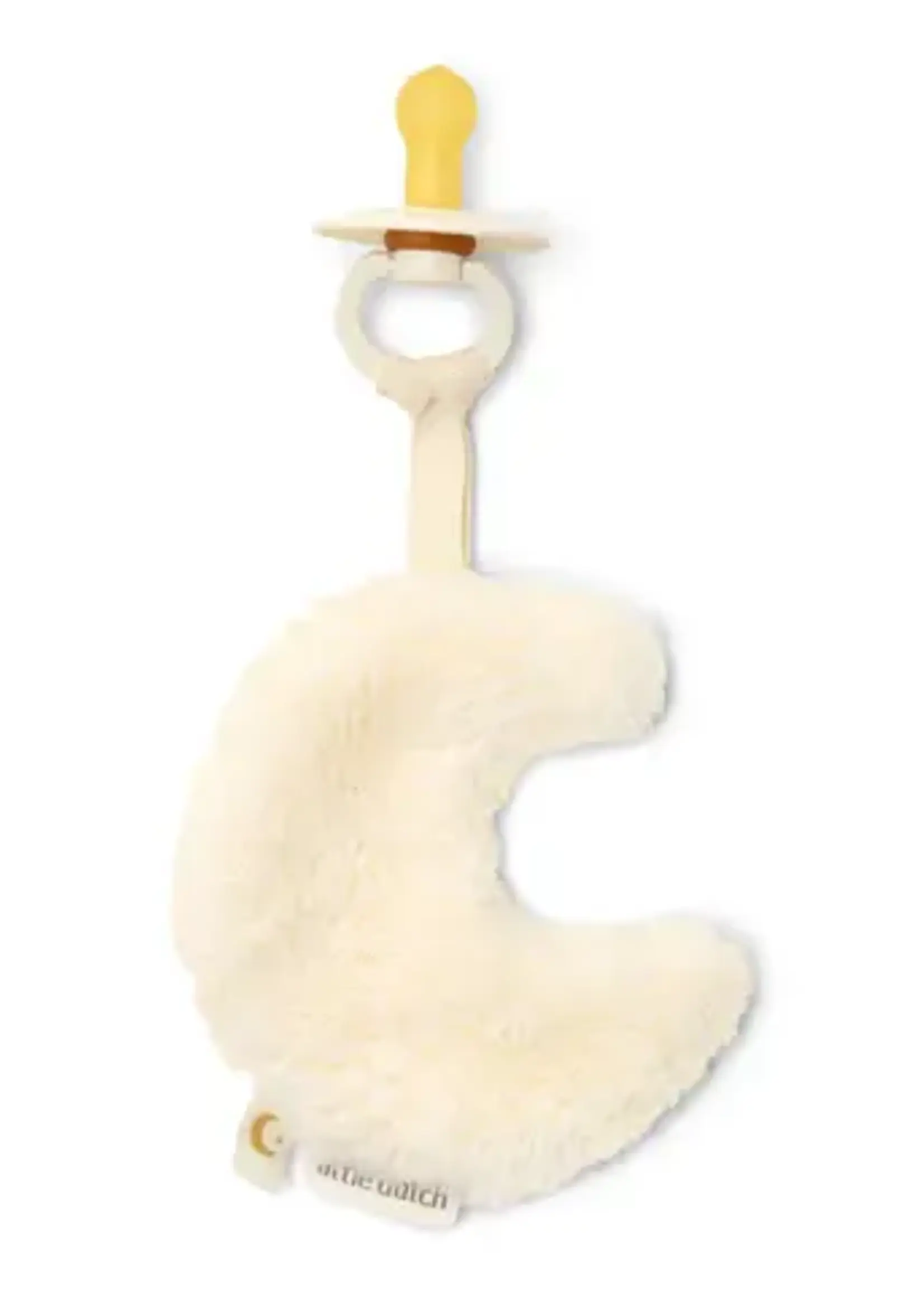 Little Dutch Little Dutch - speendoekje maan white