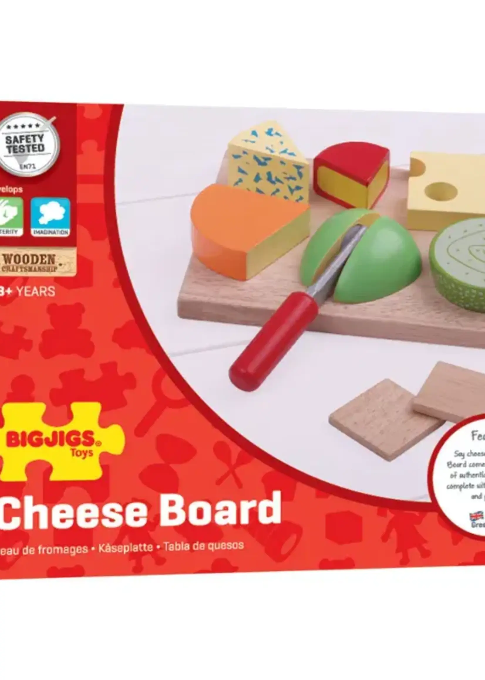 Bigjigs Toys Bigjigs - cheese board