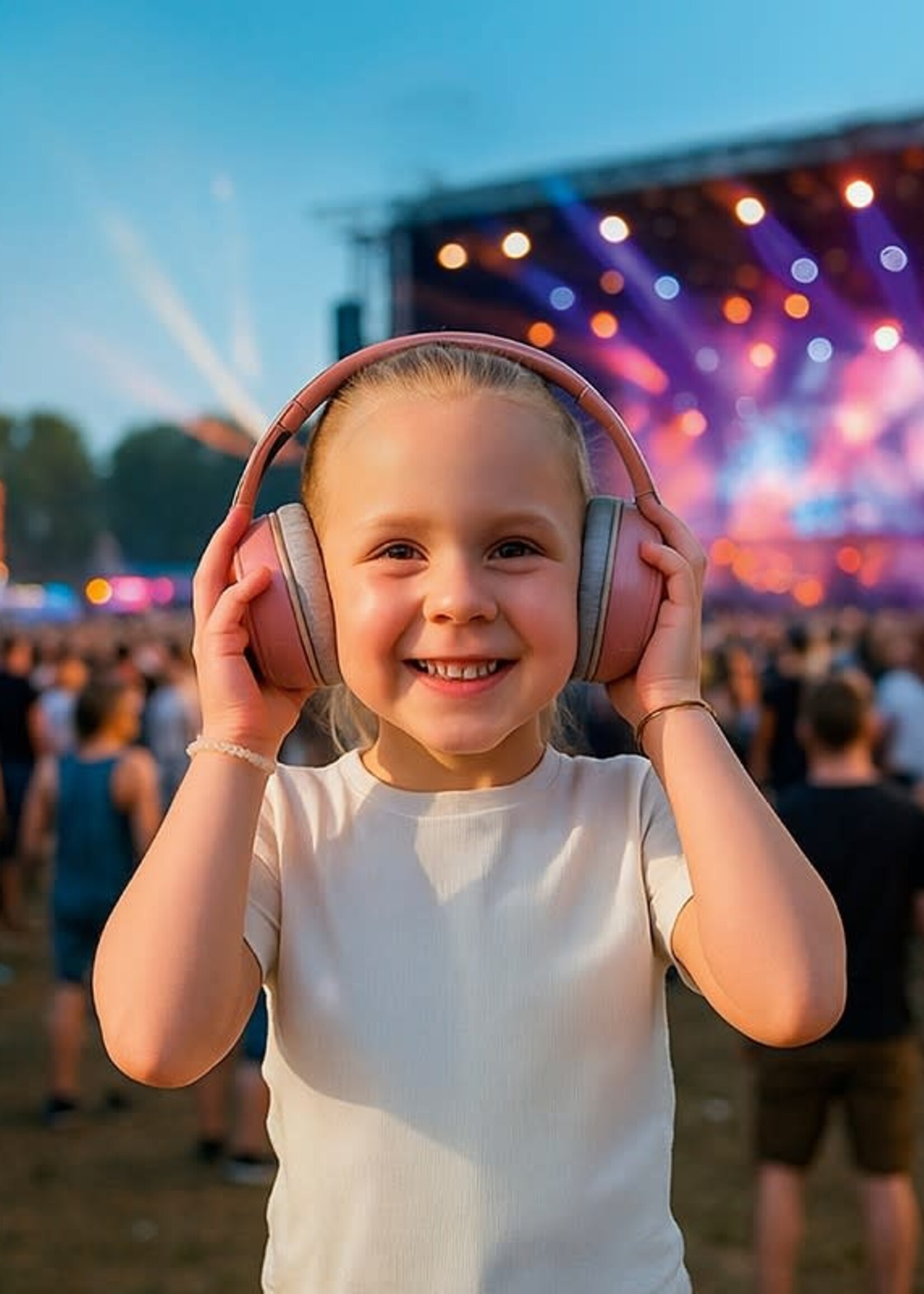 zazu Zazu - earmuffs baby and junior pink