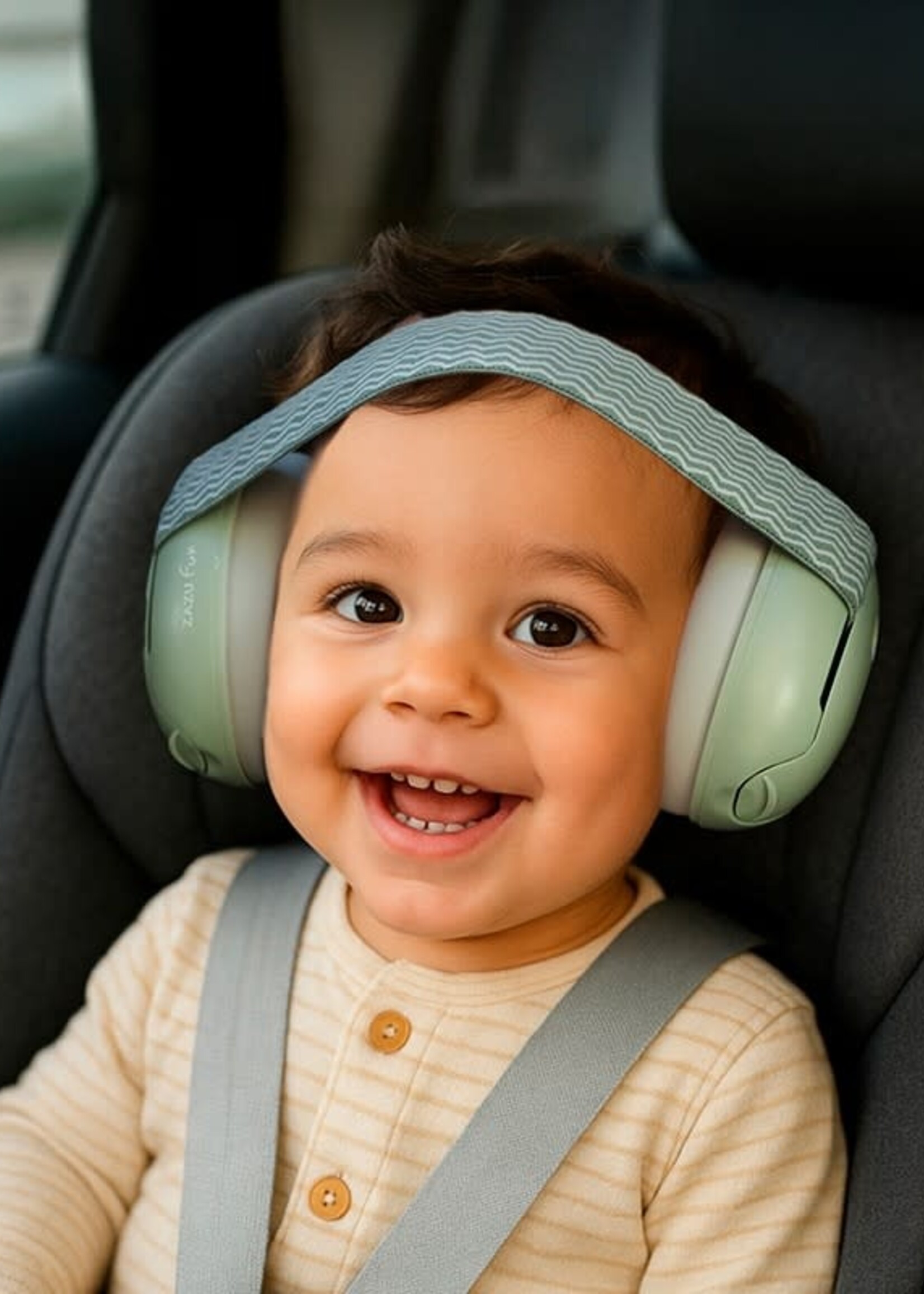 zazu Zazu - earmuffs baby and junior green
