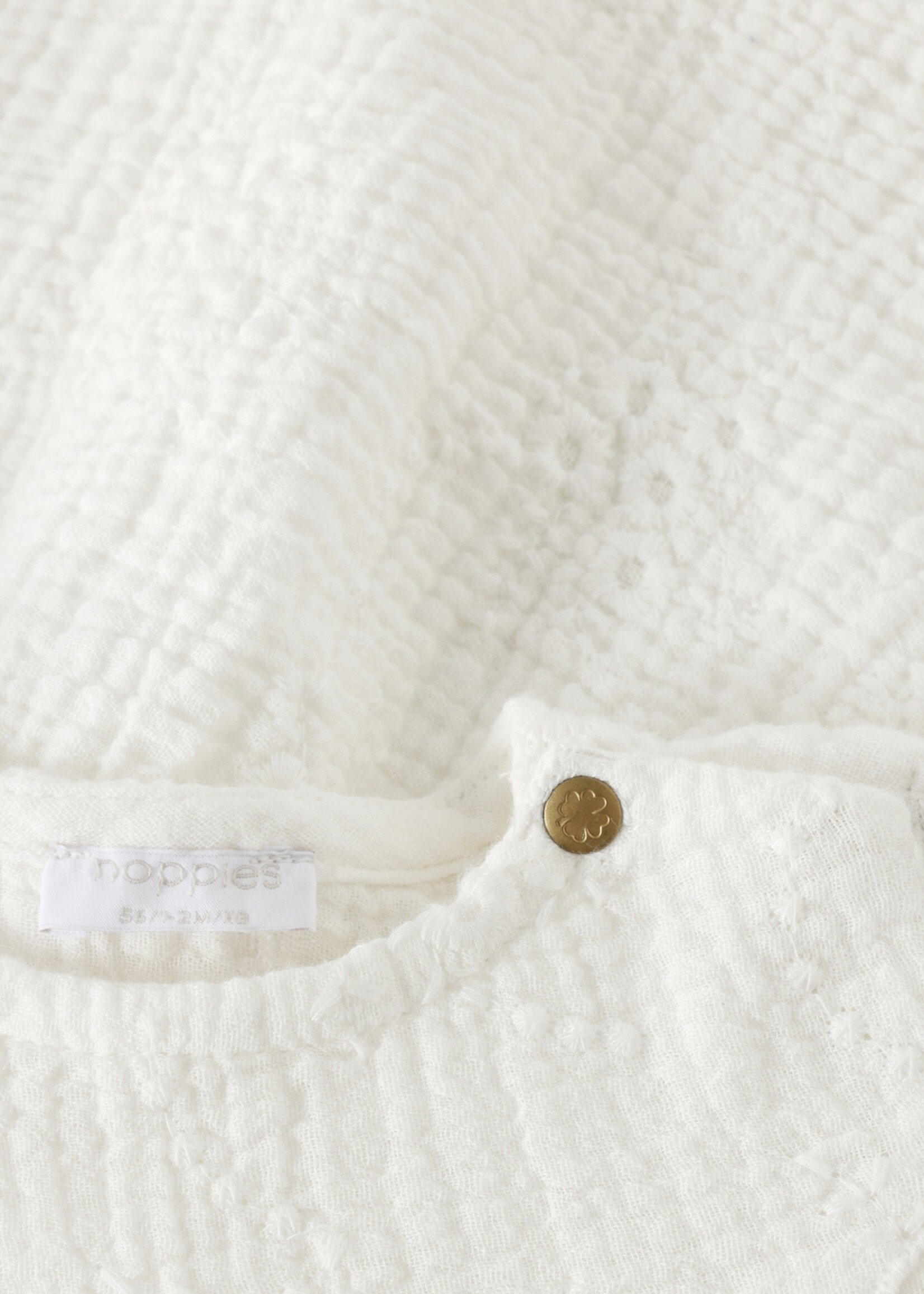 Noppies Noppies - dress ls egret