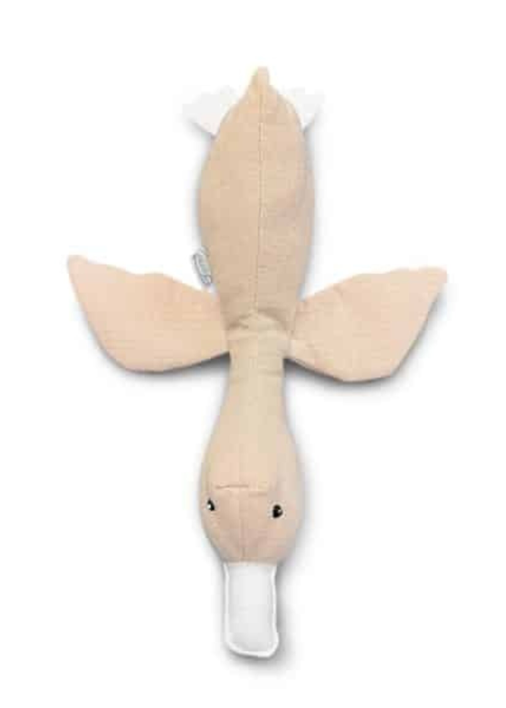 Funnies Funnies - Knuffel Eend, Cream