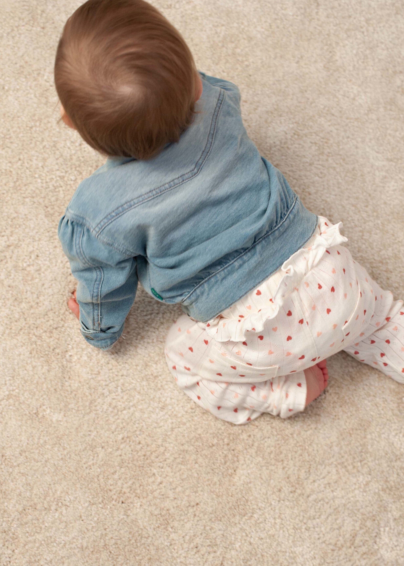 Bess Bess - jacket jog denim hearts stone wash