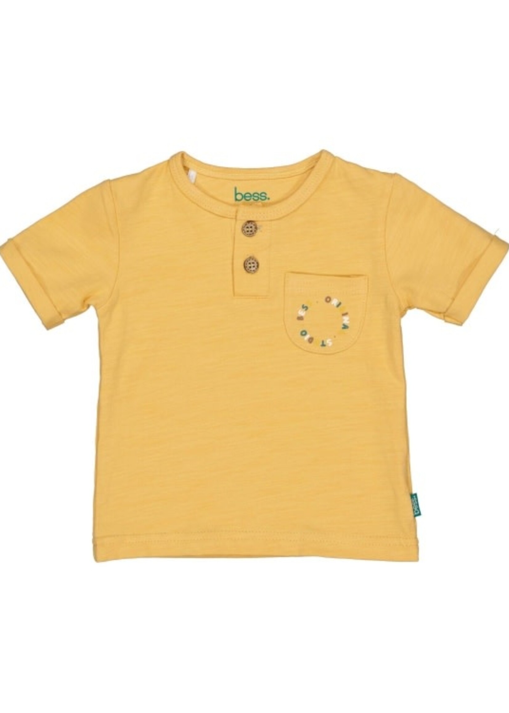 Bess Bess - shirt ss pocket boriginal