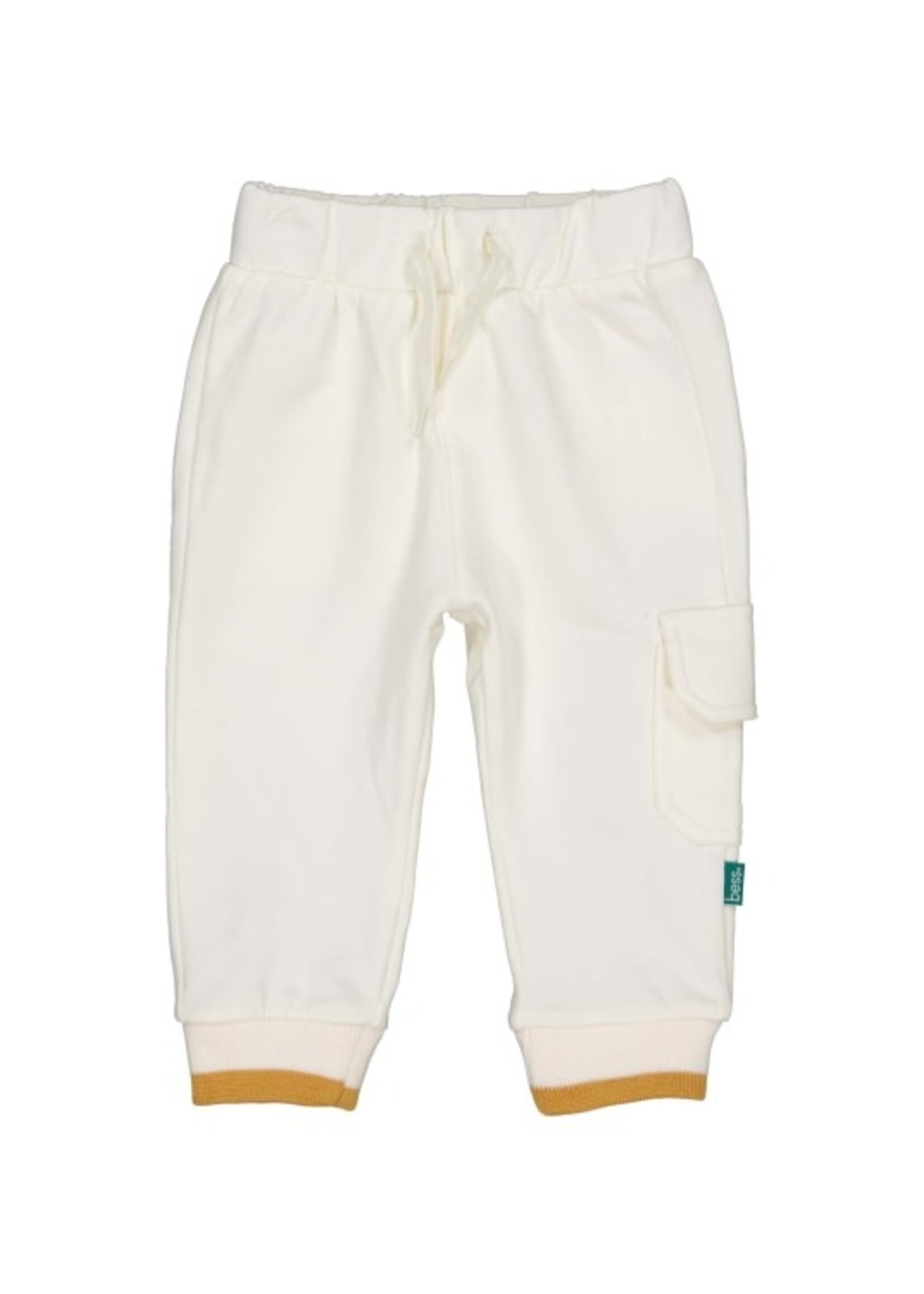 Bess Bess - pants sweat pocket off white