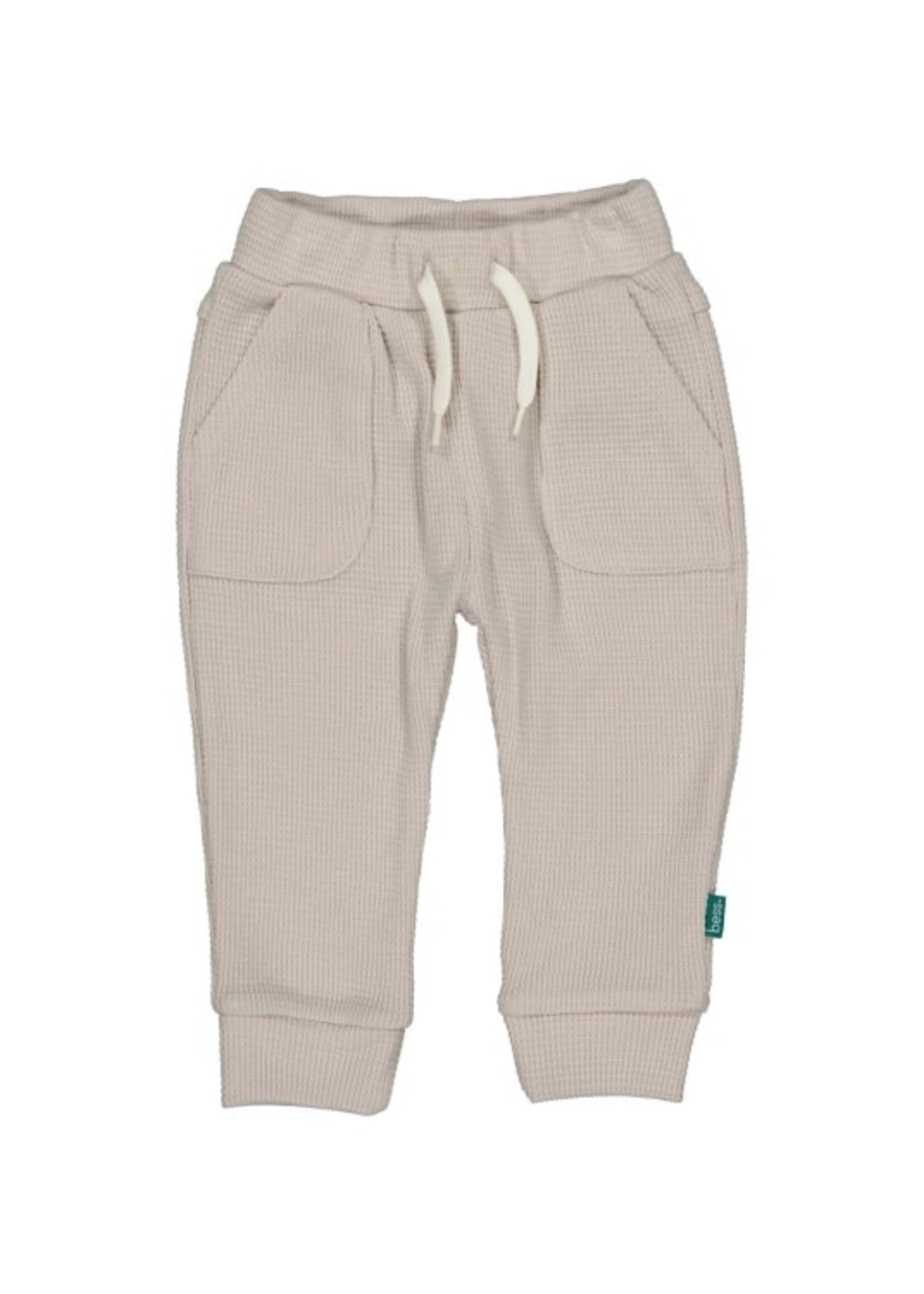 Bess Bess - pants waffle cinnamon