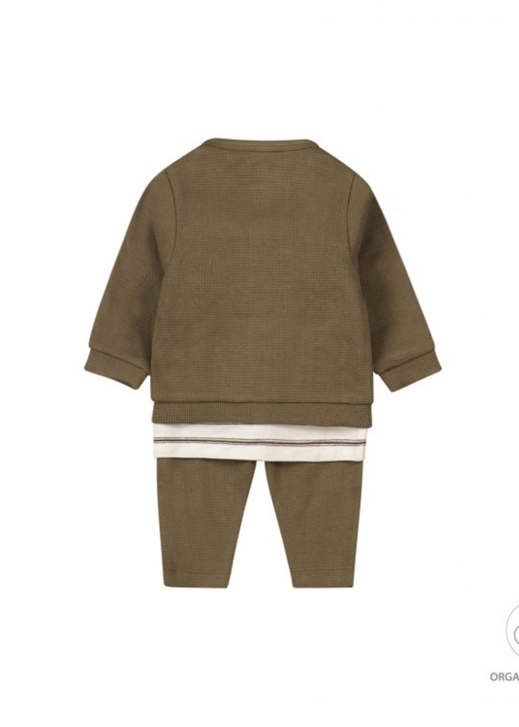 Dirkje Dirkje noos - 3delig setje faded green