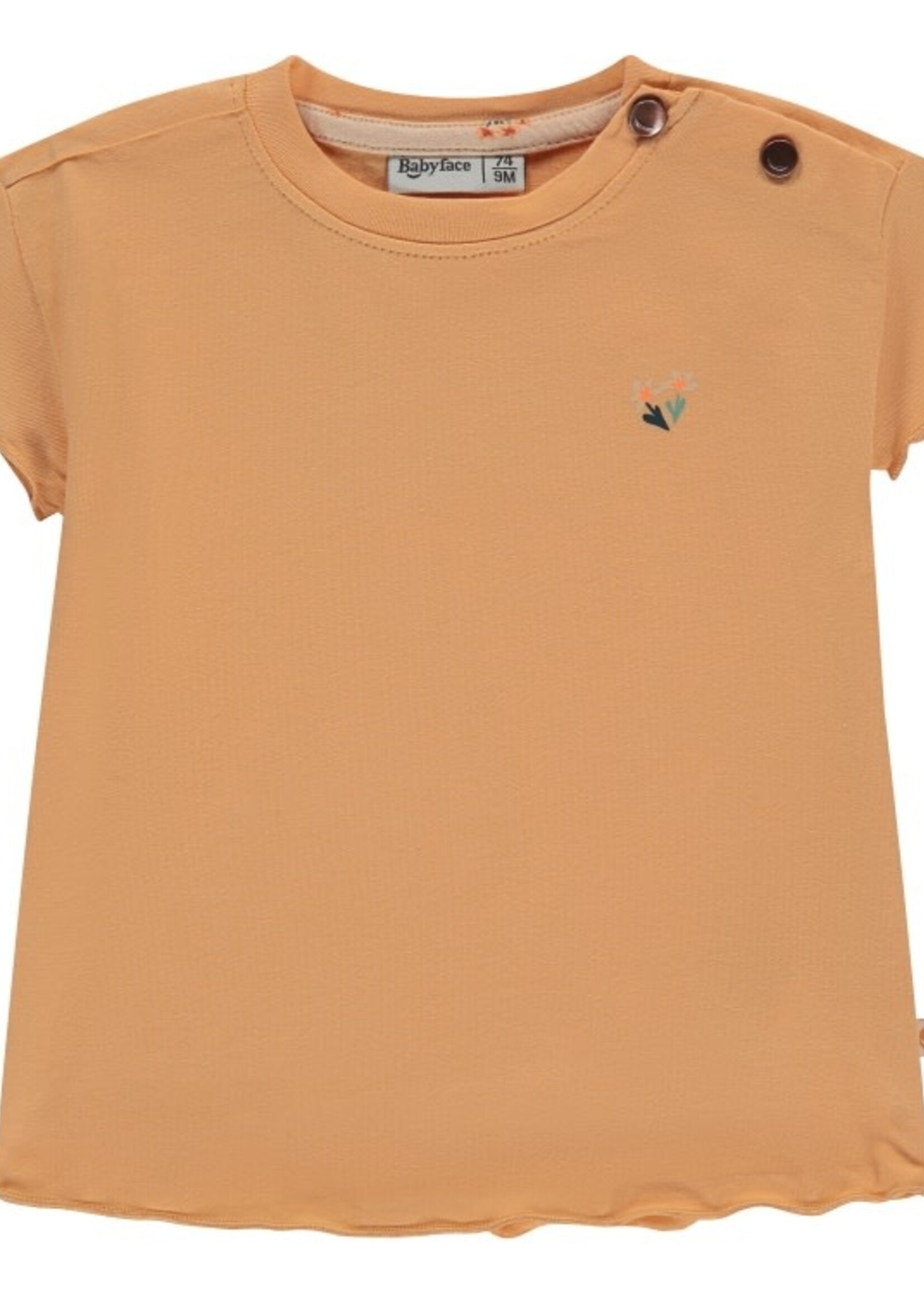 Babyface Babyface - girls t-shirt short sleeve dusty orange