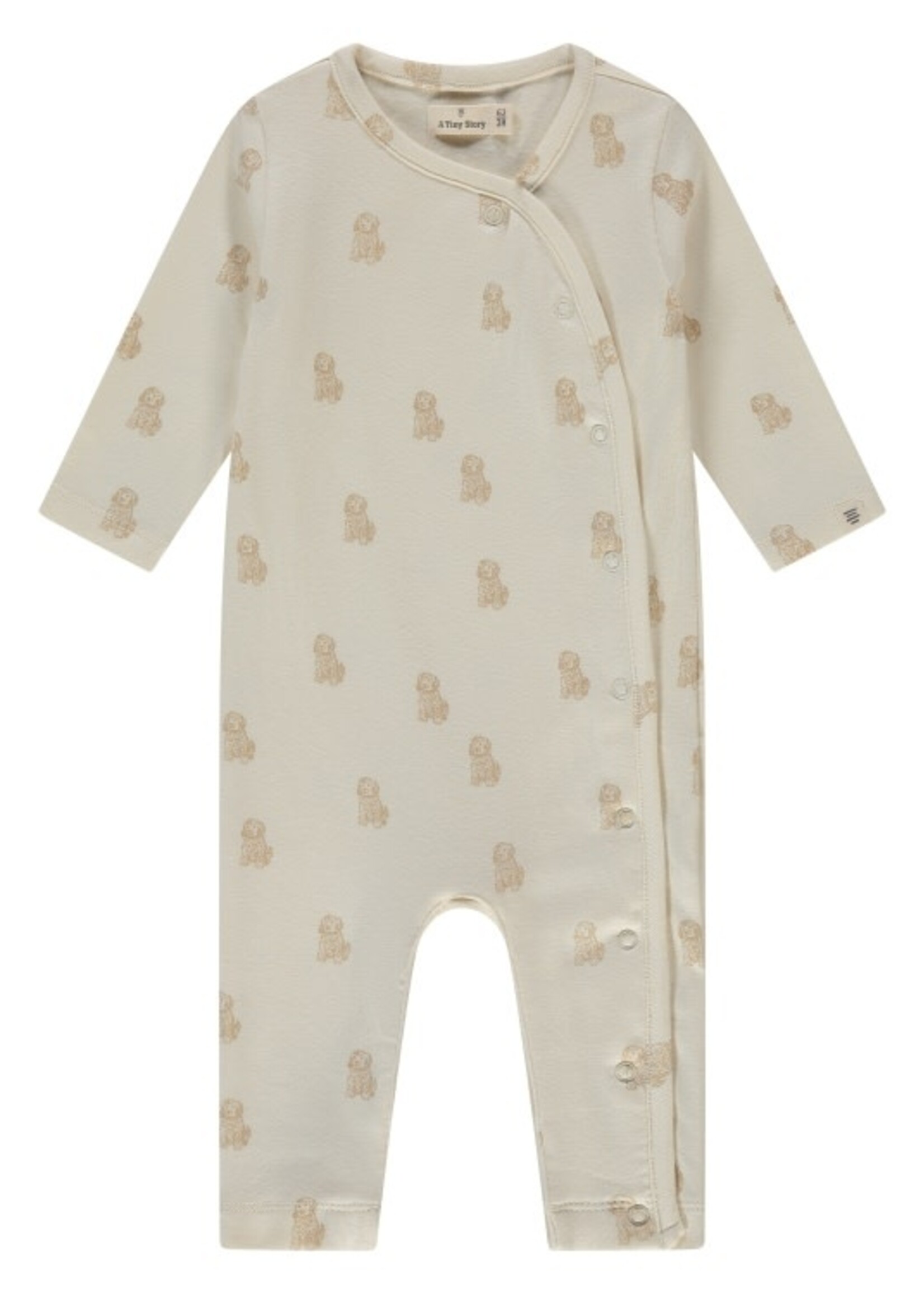 A Tiny Story A Tiny Story - baby suit ecru