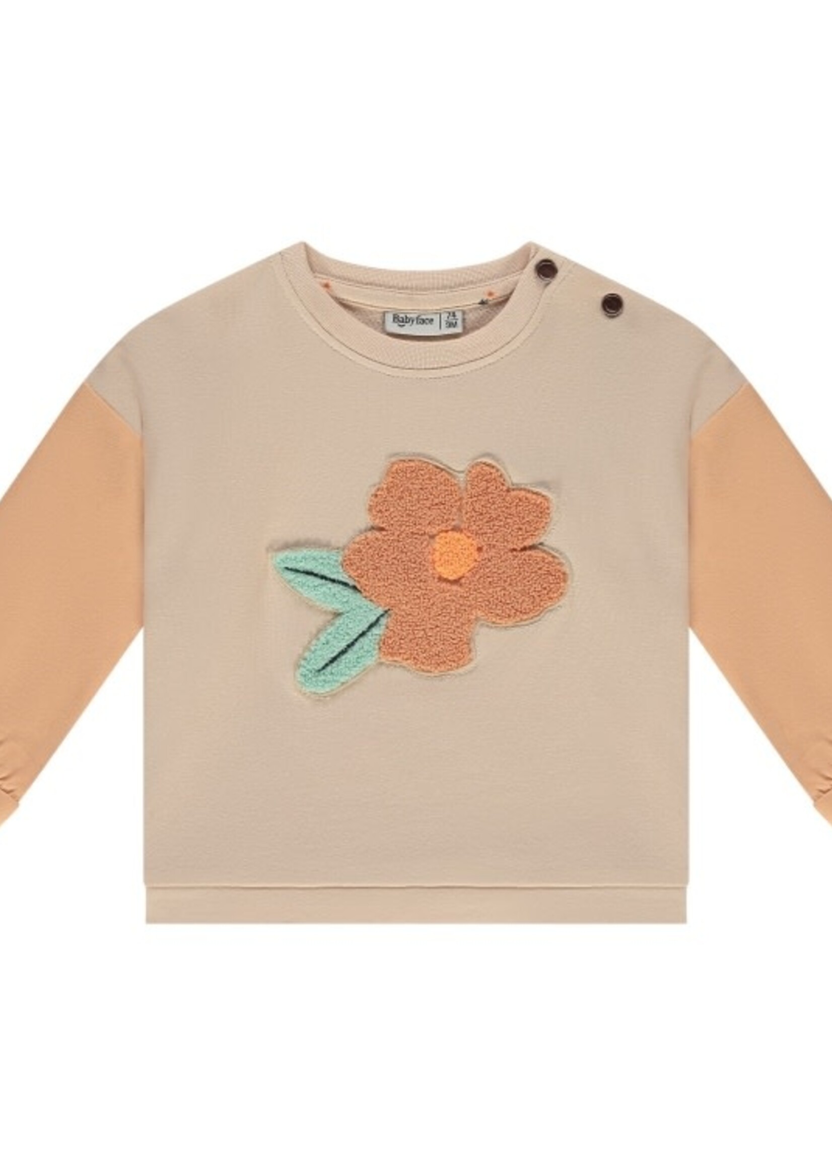 Babyface Babyface - girls sweat shirt light orange