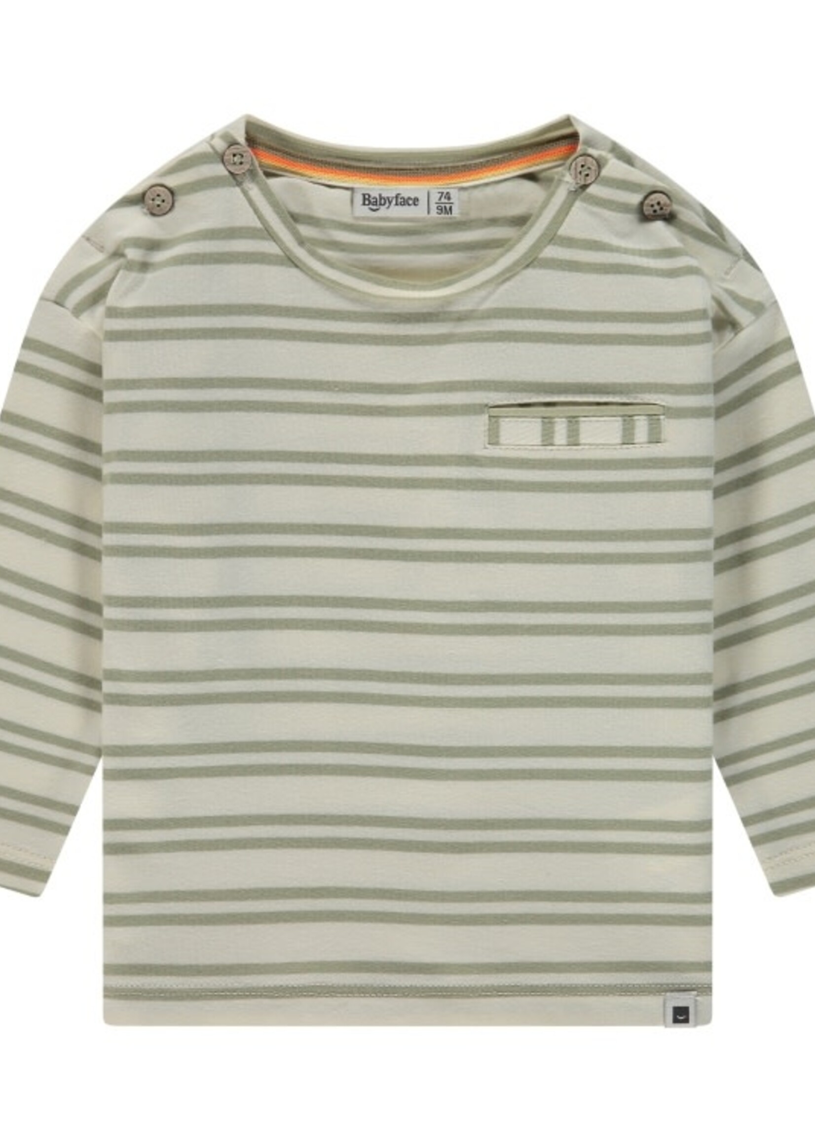 Babyface Babyface - boys t-shirt long sleeve sage