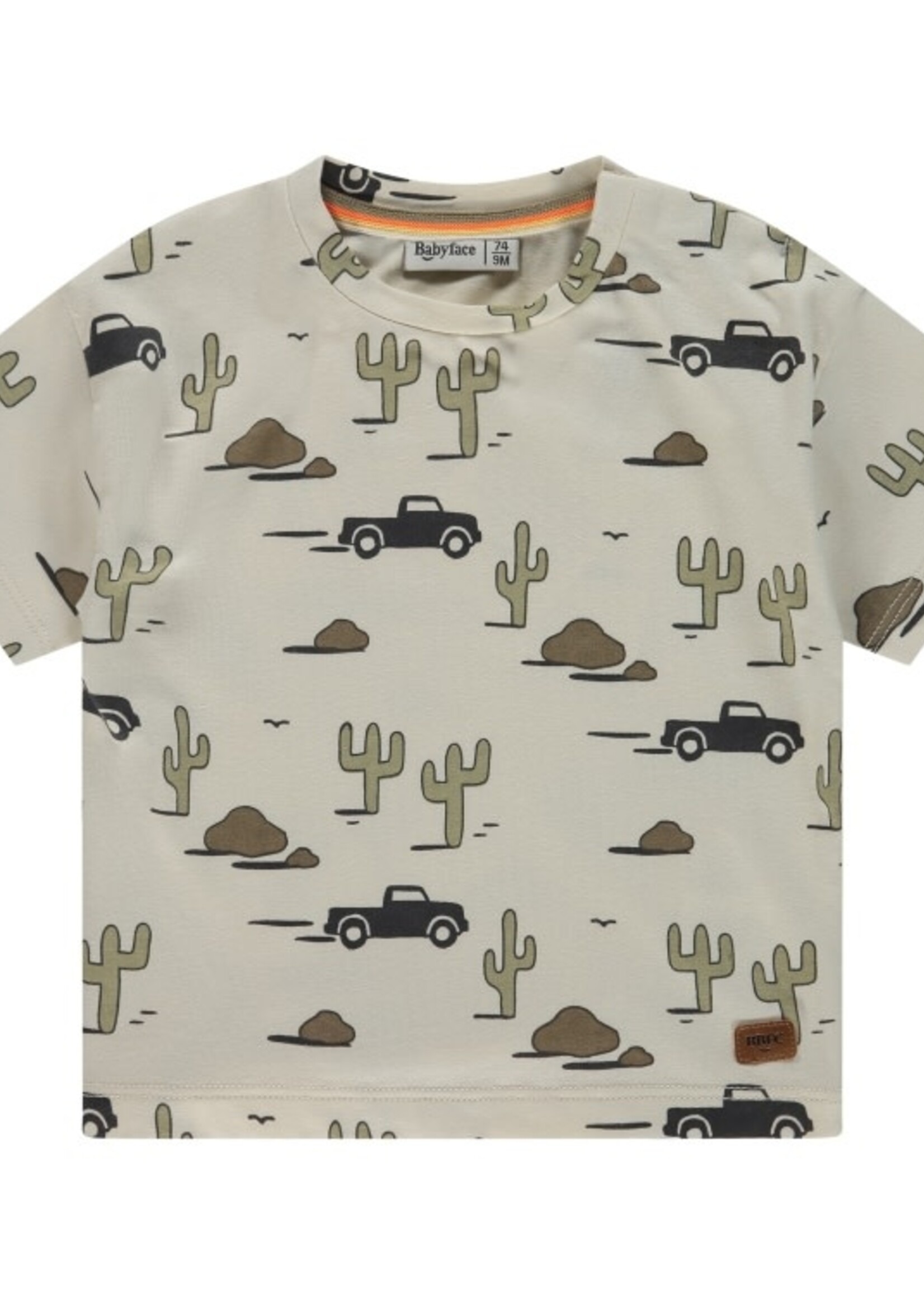 Babyface Babyface - boys t-shirt short sleeve off-white