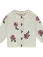 A Tiny Story A Tiny Story - baby cardigan ecru