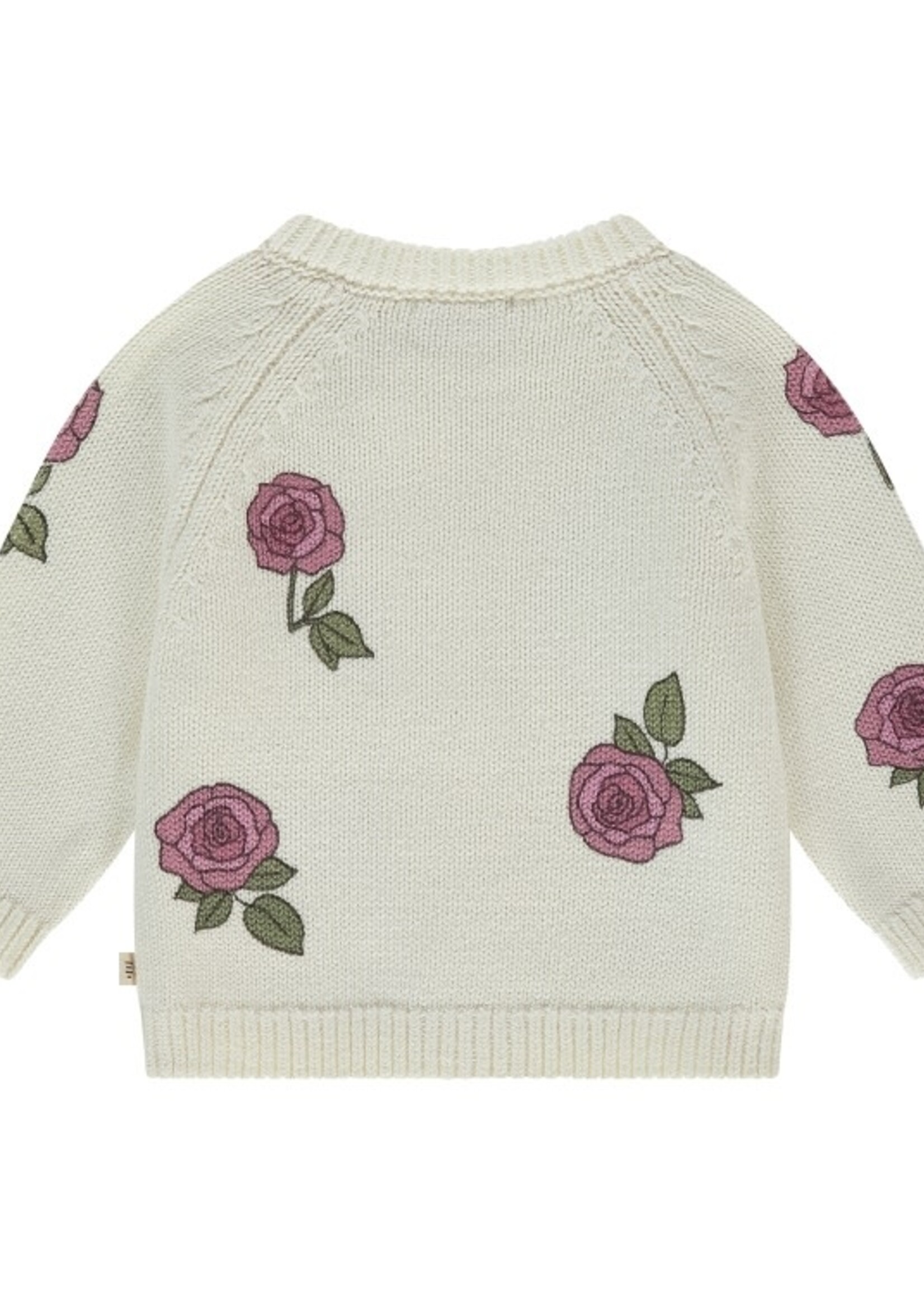 A Tiny Story A Tiny Story - baby cardigan ecru