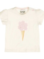 Dirkje Dirkje - t-shirt off-white ijsje