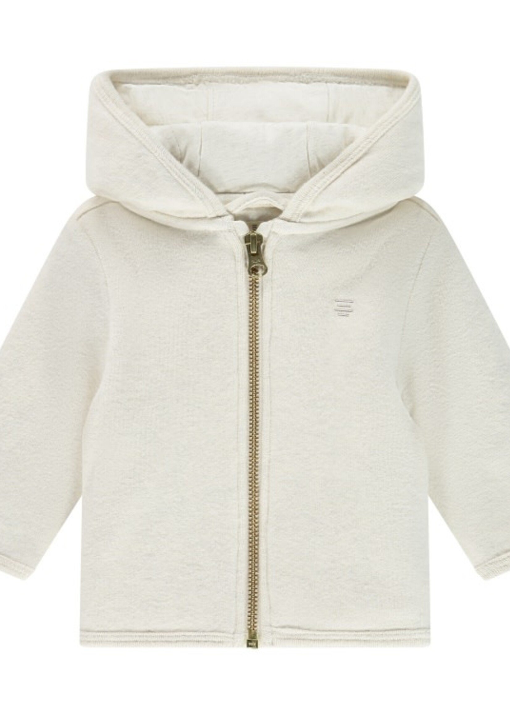 A Tiny Story A Tiny Story - baby jacket ecru melange