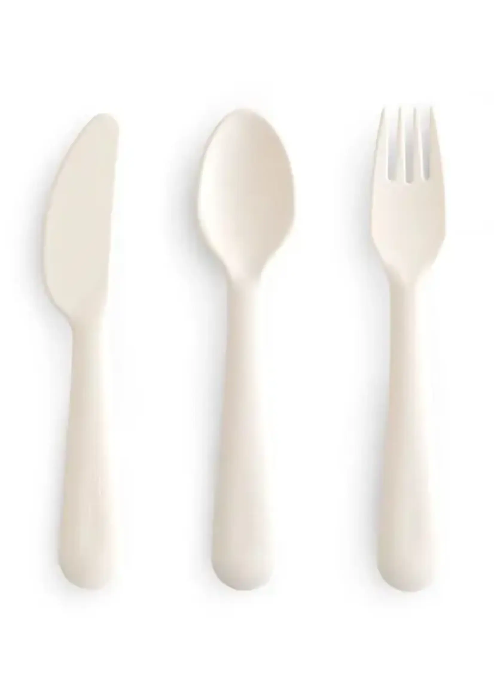 Mushie Mushie - bestekset ivory