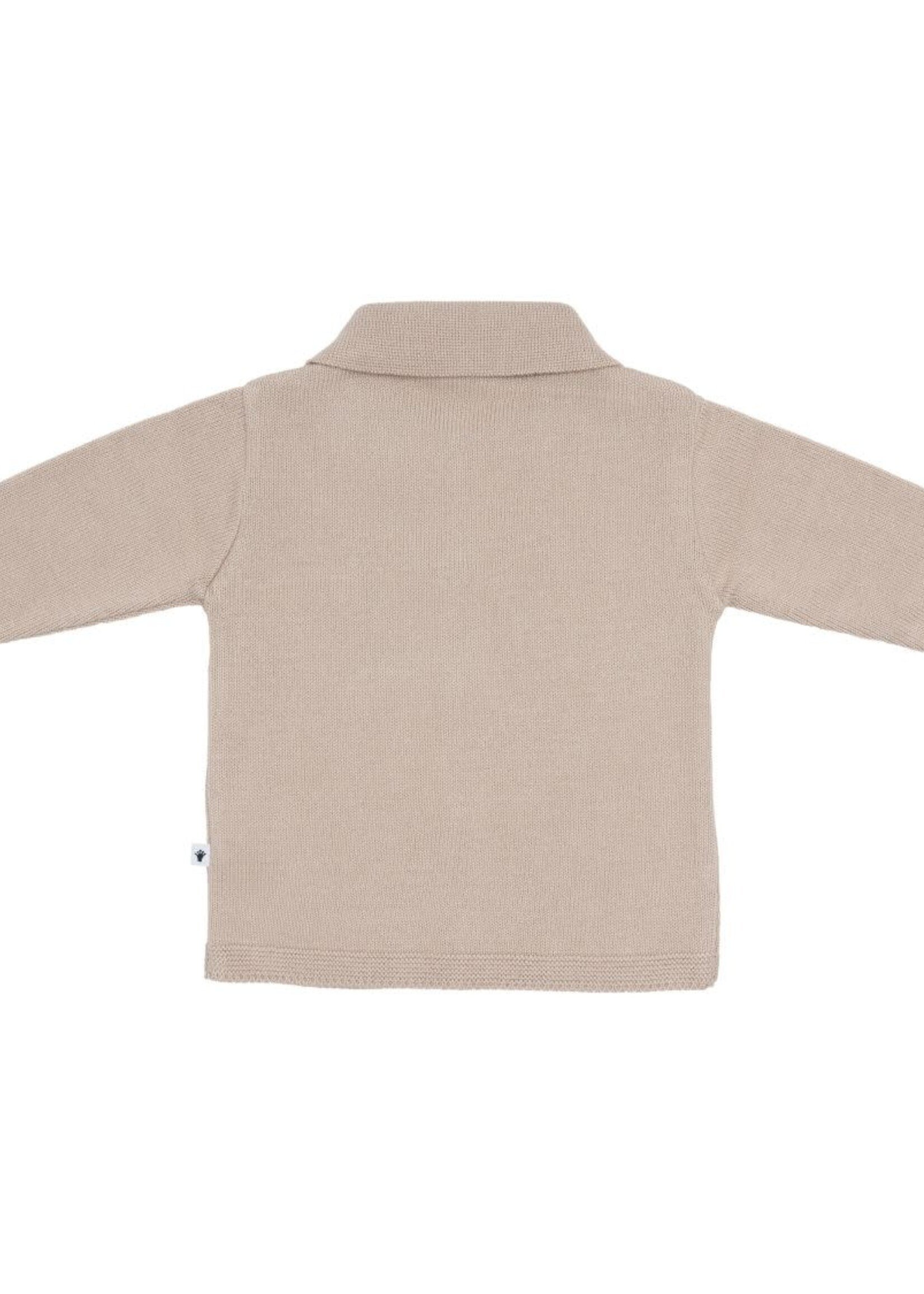 Klein Klein - cardigan polo knit