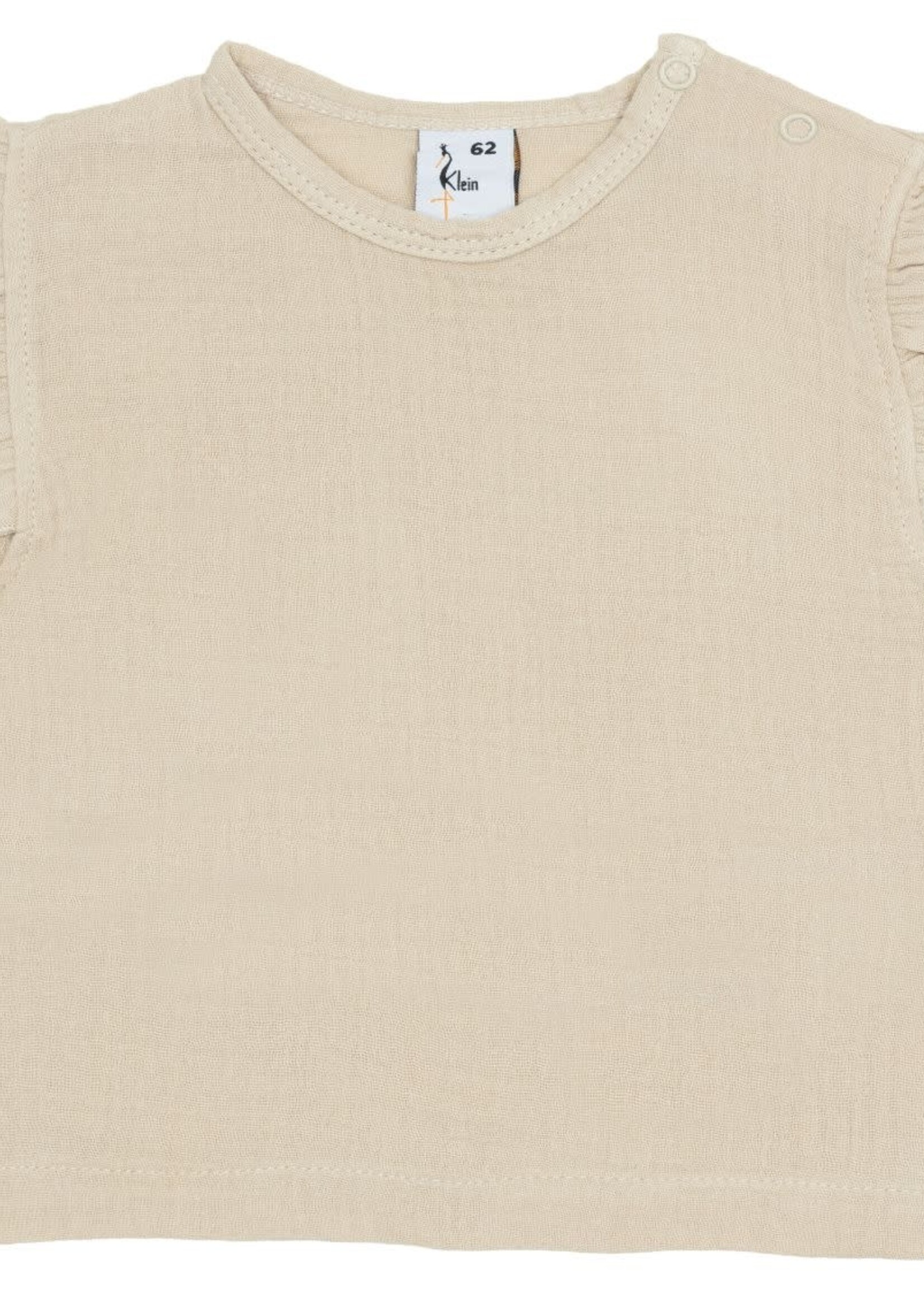 Klein Klein - t-shirt ruffle mousseline