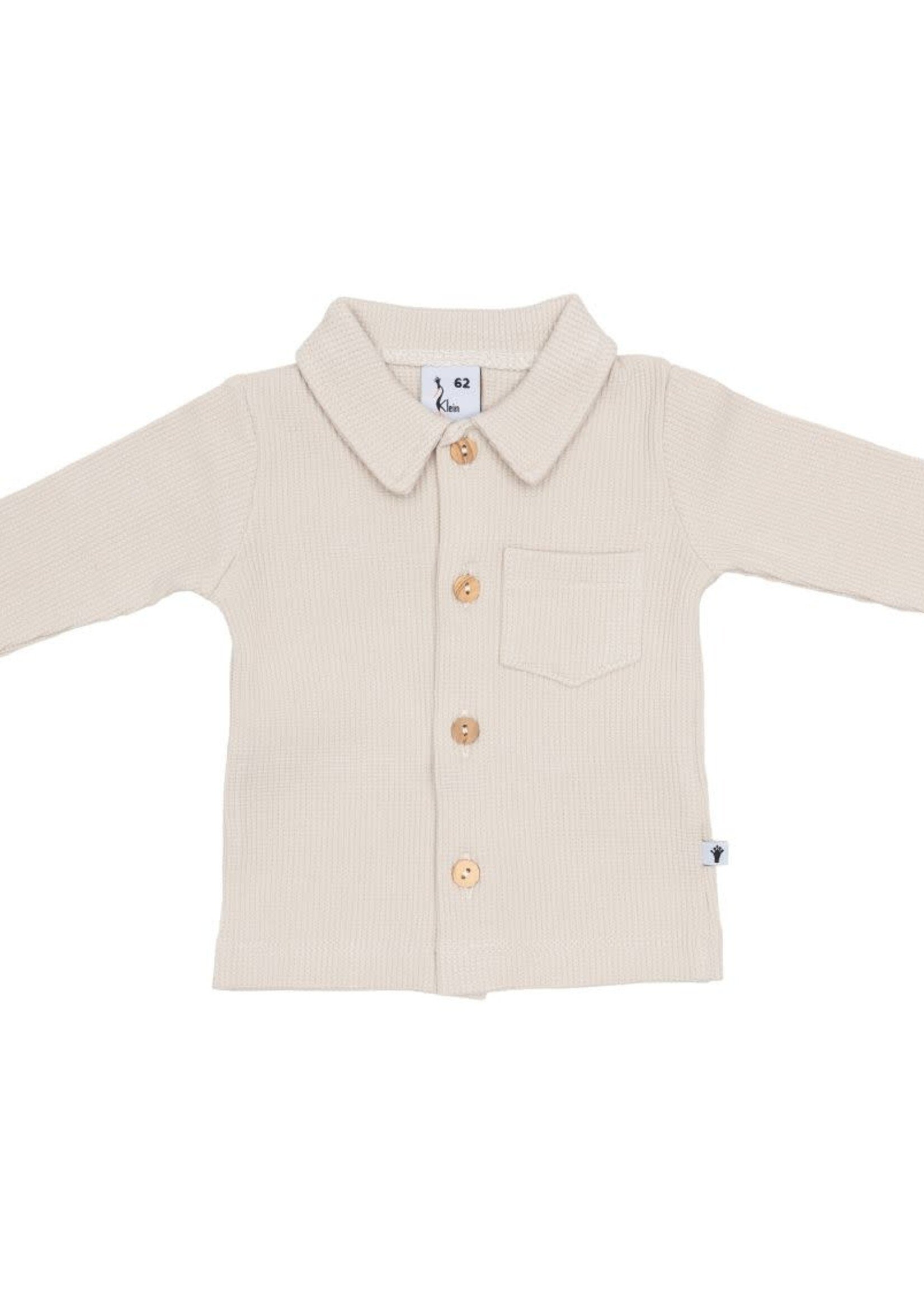 Klein Klein - shirt buttons waffle