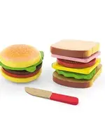 Viga viga hamburger en sandwich