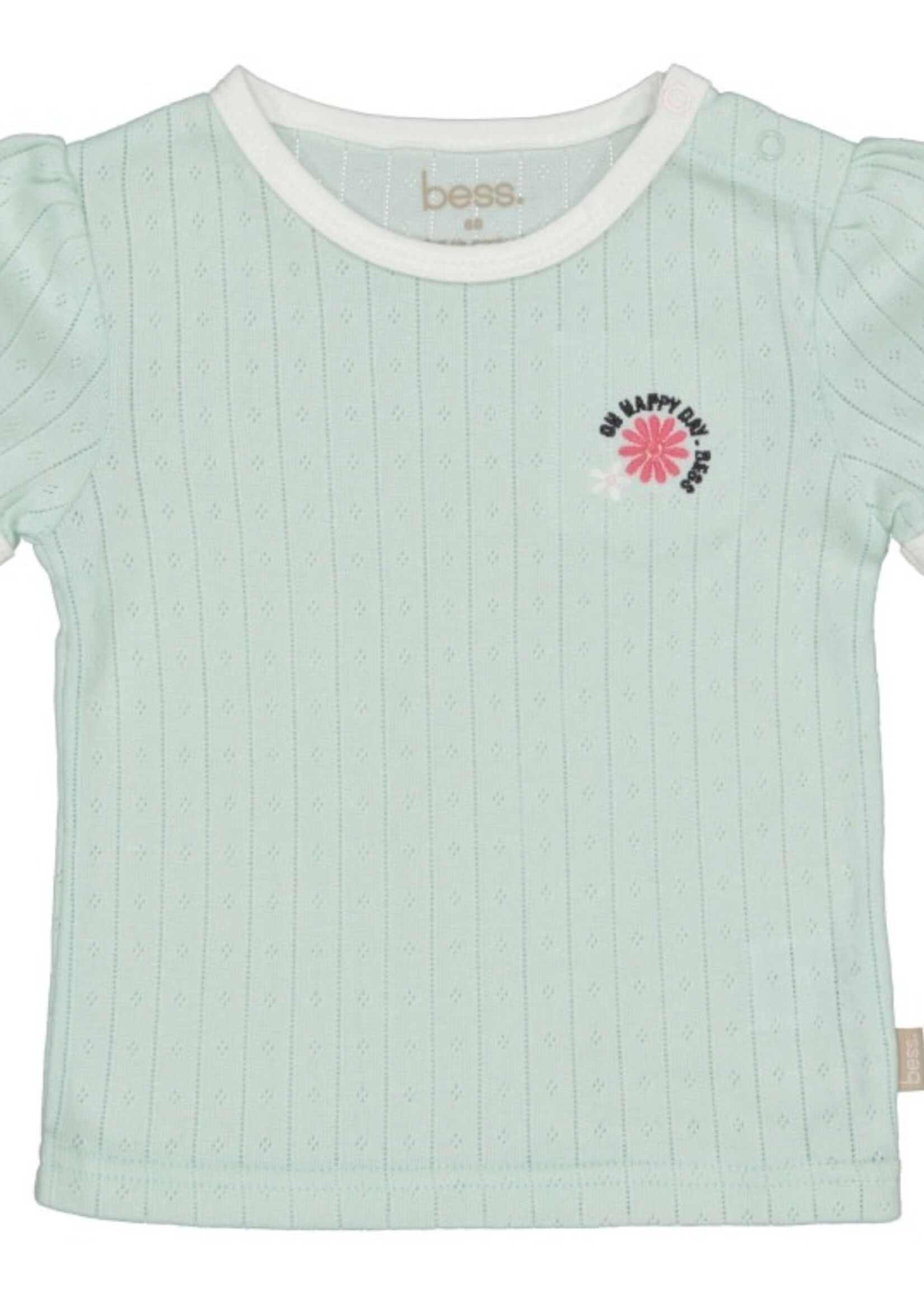 Bess Bess - shirt ajour flower