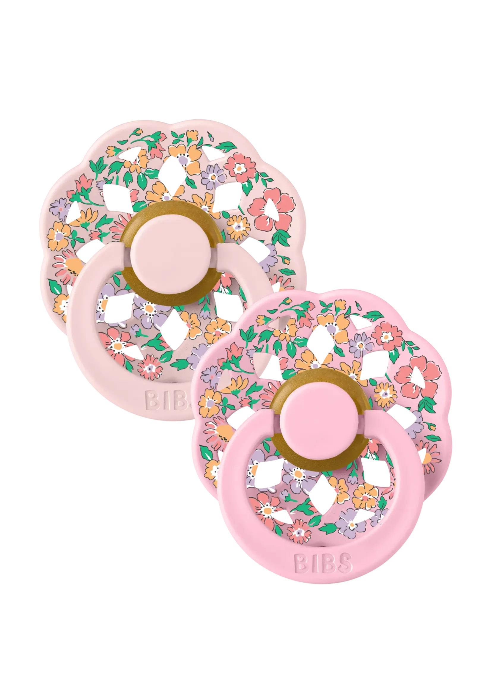 Bibs Bibs - boheme  round 2 pack blossom size 2