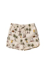 salted stories Salted Stories - swim short white swan