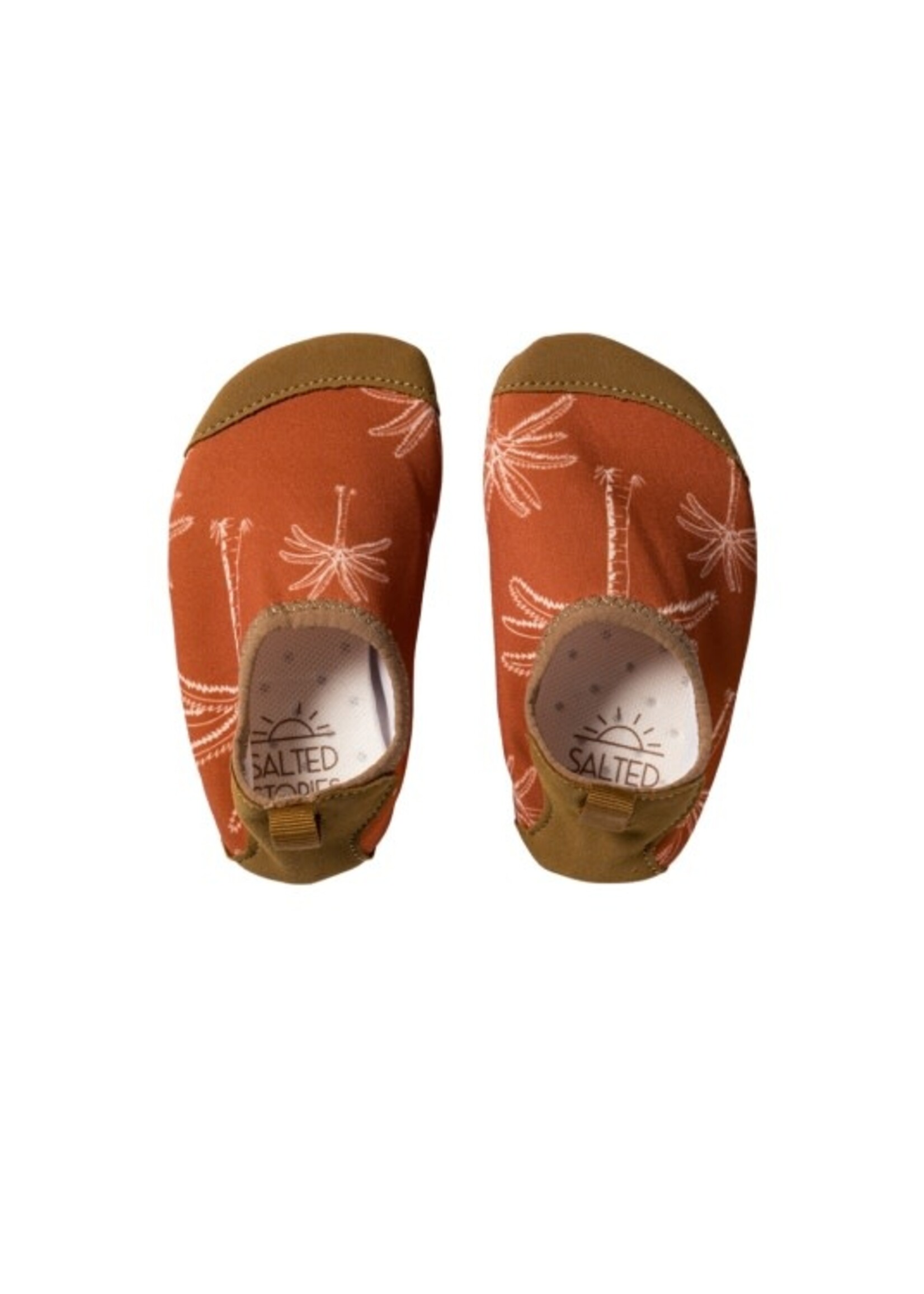 salted stories Salted stories - water shoes palms bombay brown