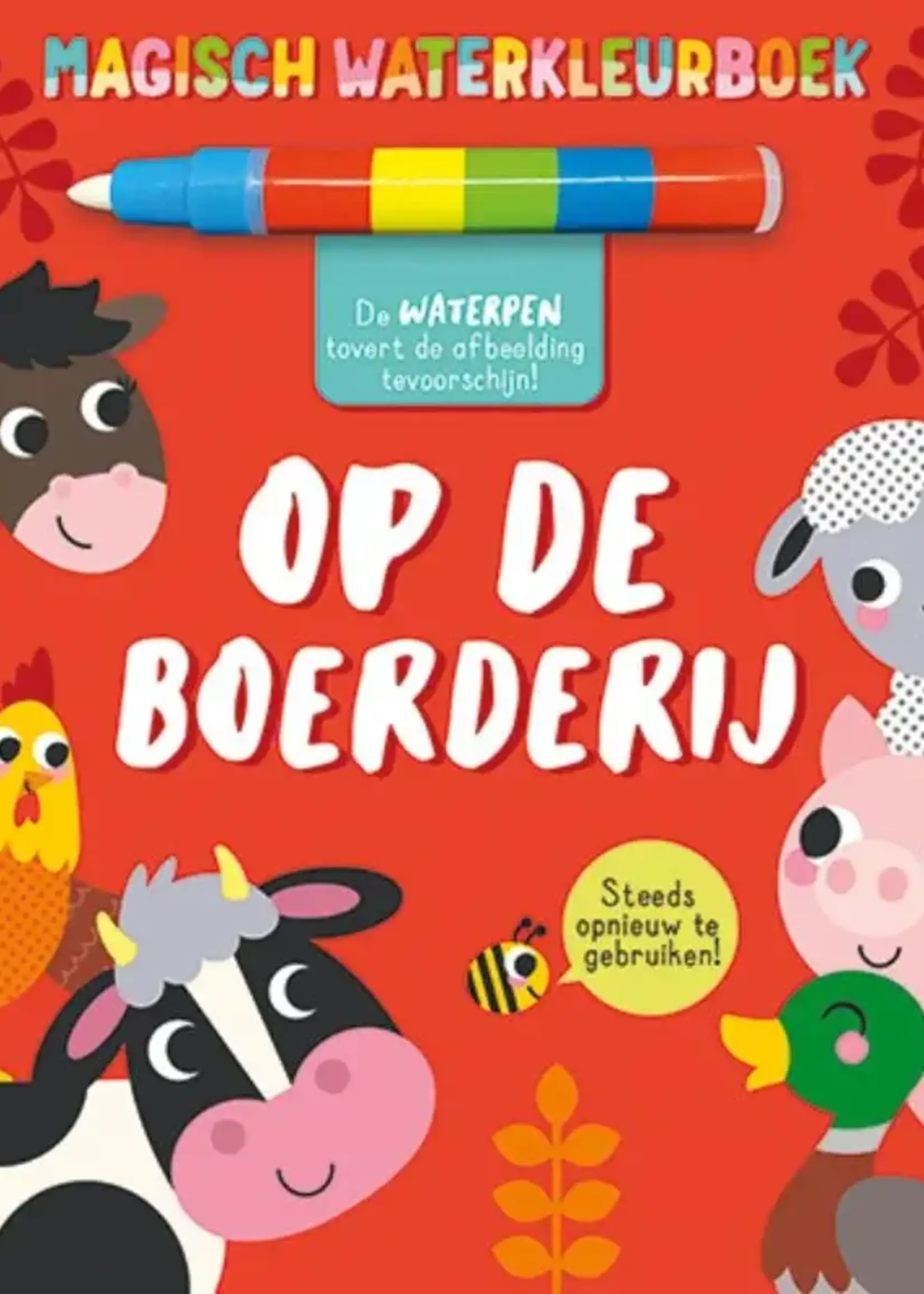 Lantaarn Lantaarn - magisch waterkleurboek op de boerderij