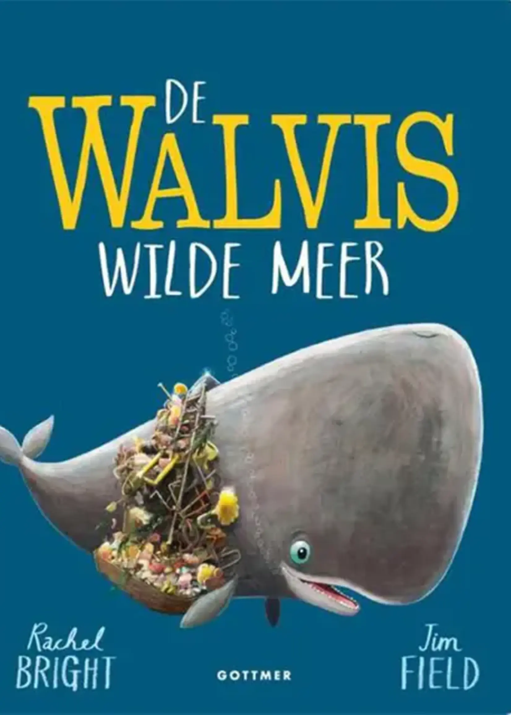 Gottmer De walvis wilde meer kartonboek