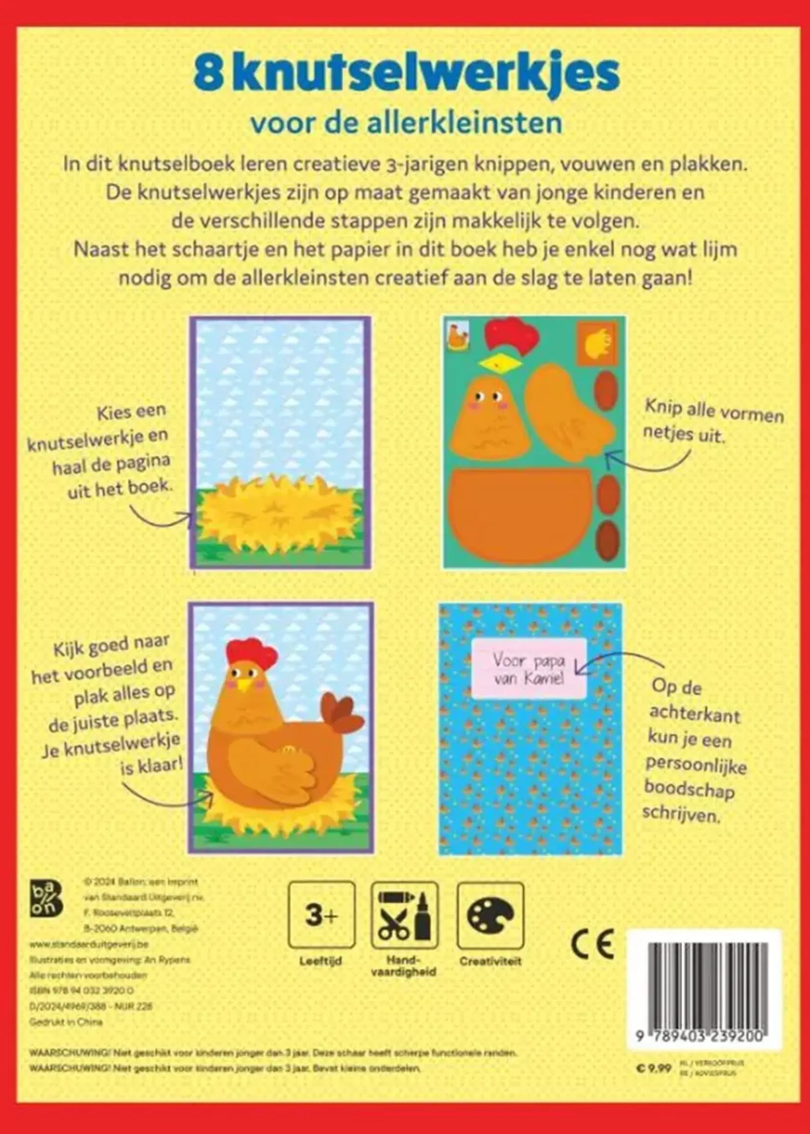Ballon Ik leer knippen 3+ boerderij