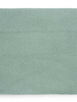 Jollein Jollein - deken ledikant 100x150cm basic knit forest green/fleece